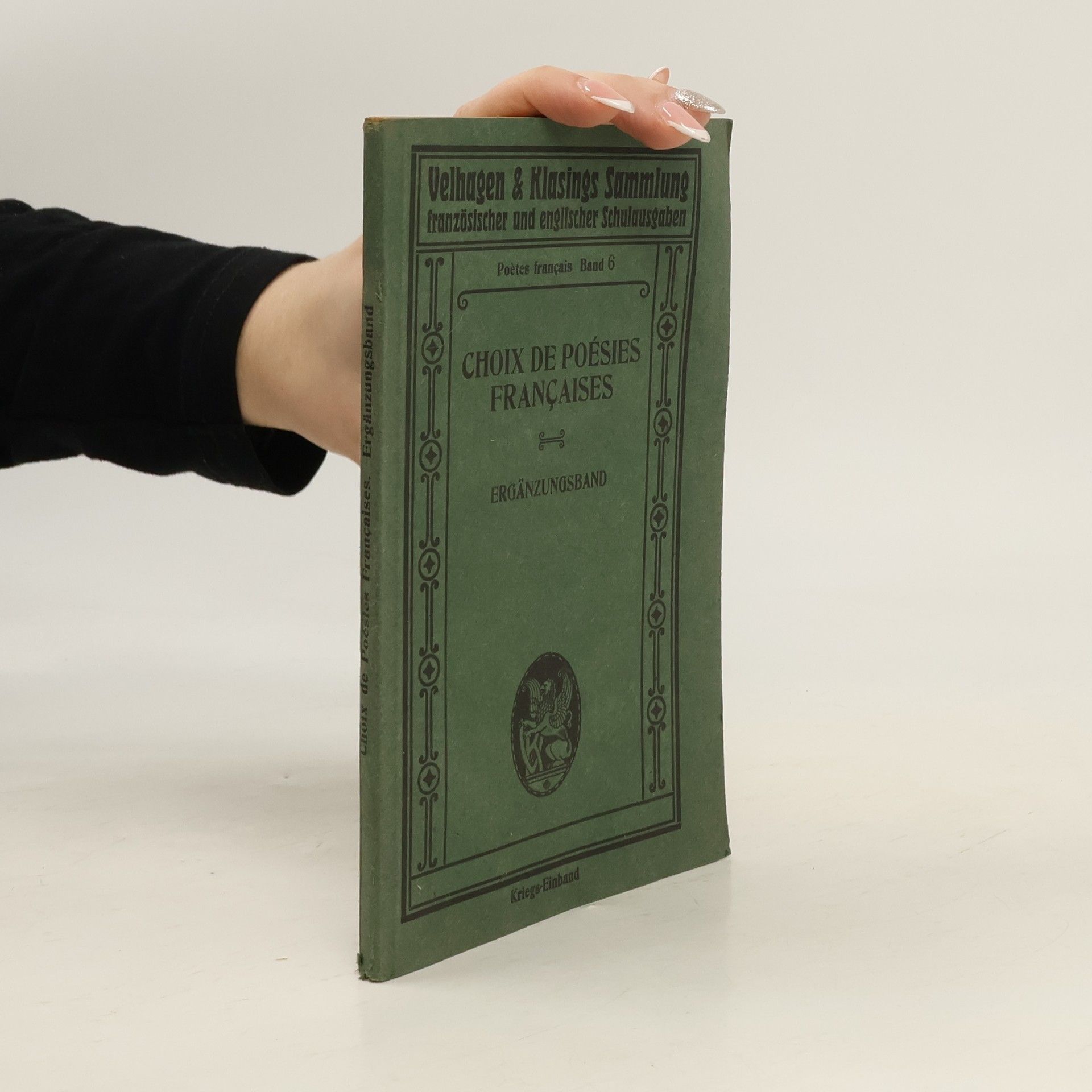 Collectif d'auteurs Velhagen & Klasings Sammlung französischer and englischer Schulausgaben 6