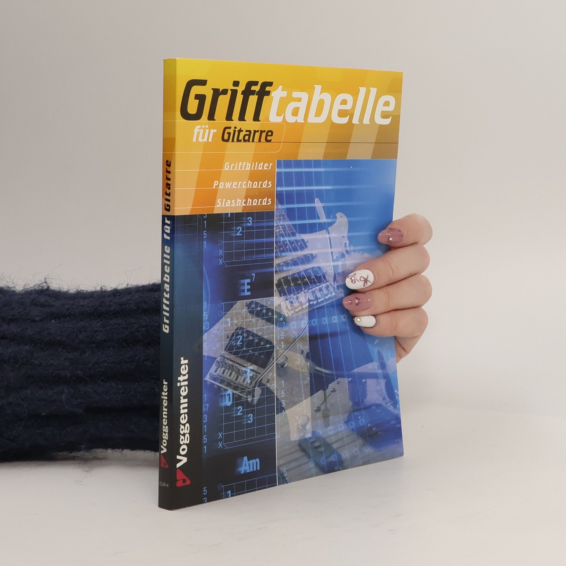 Norbert Opgenoorth Grifftabelle für Gitarre. Nachschlagewerk mit über 4000 Akkorden!