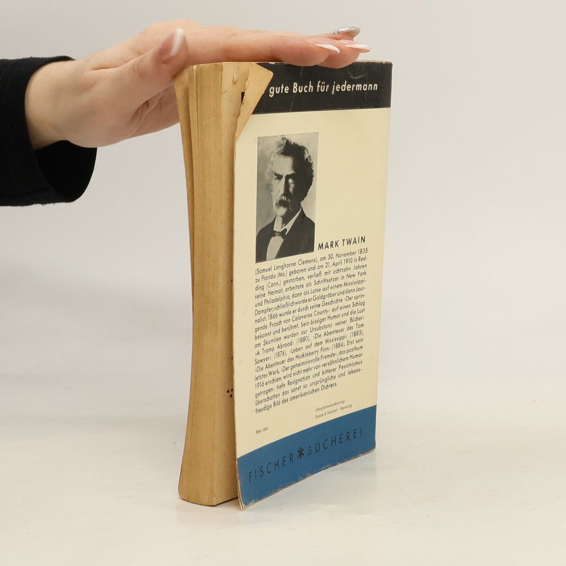 Mark Twain Tot oder lebendig