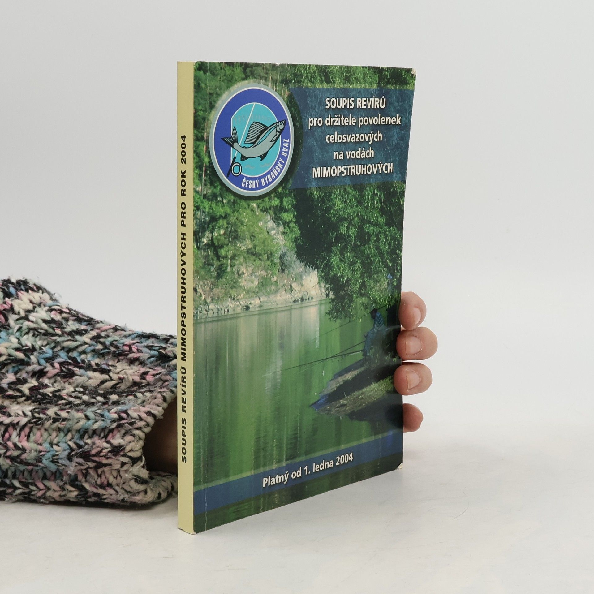 Collectif d'auteurs Soupis revírů pro držitele povolenek celosvazových na vodách mimopstruhových