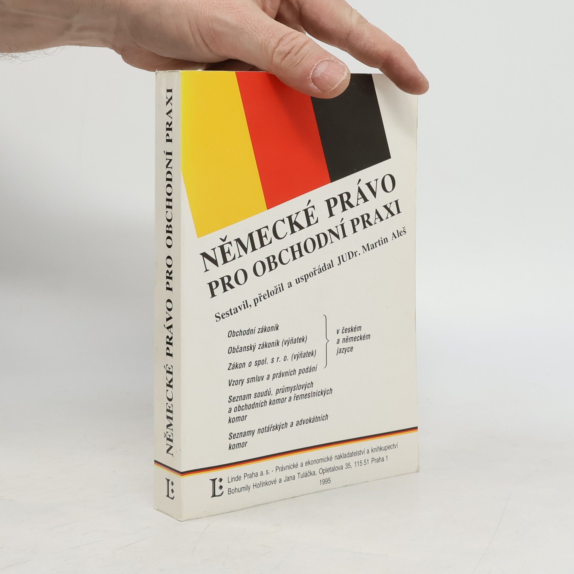 Martin Aleš Německé právo pro obchodní praxi