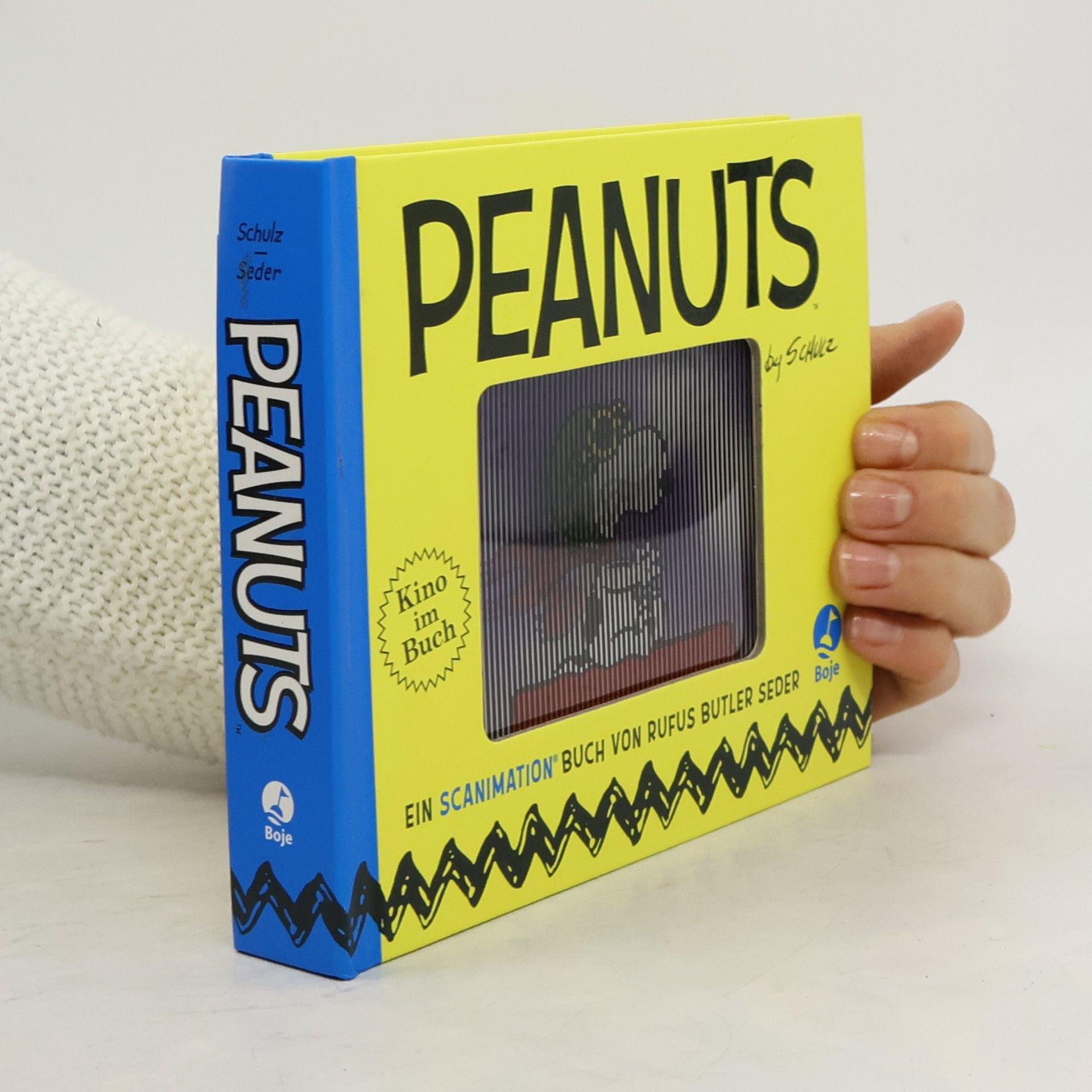 Rufus Butler Seder Peanuts by Schulz. Ein Scanimation-Buch