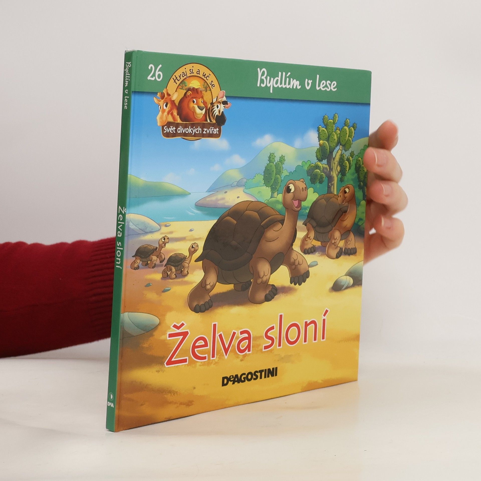 Collectif d'auteurs Bydlím v lese 26. Želva sloní