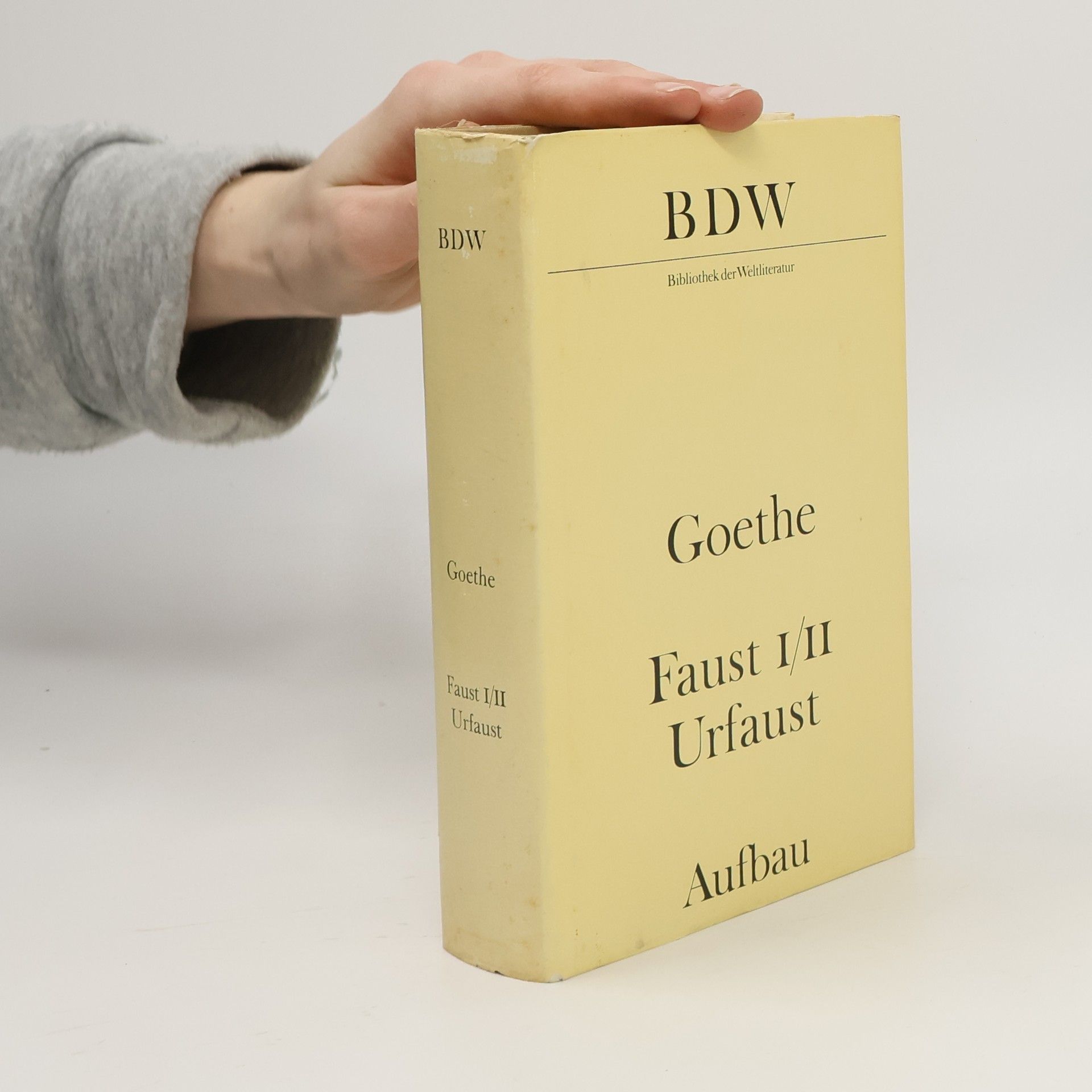 Johann Wolfgang von Goethe Faust I/II Urfaust