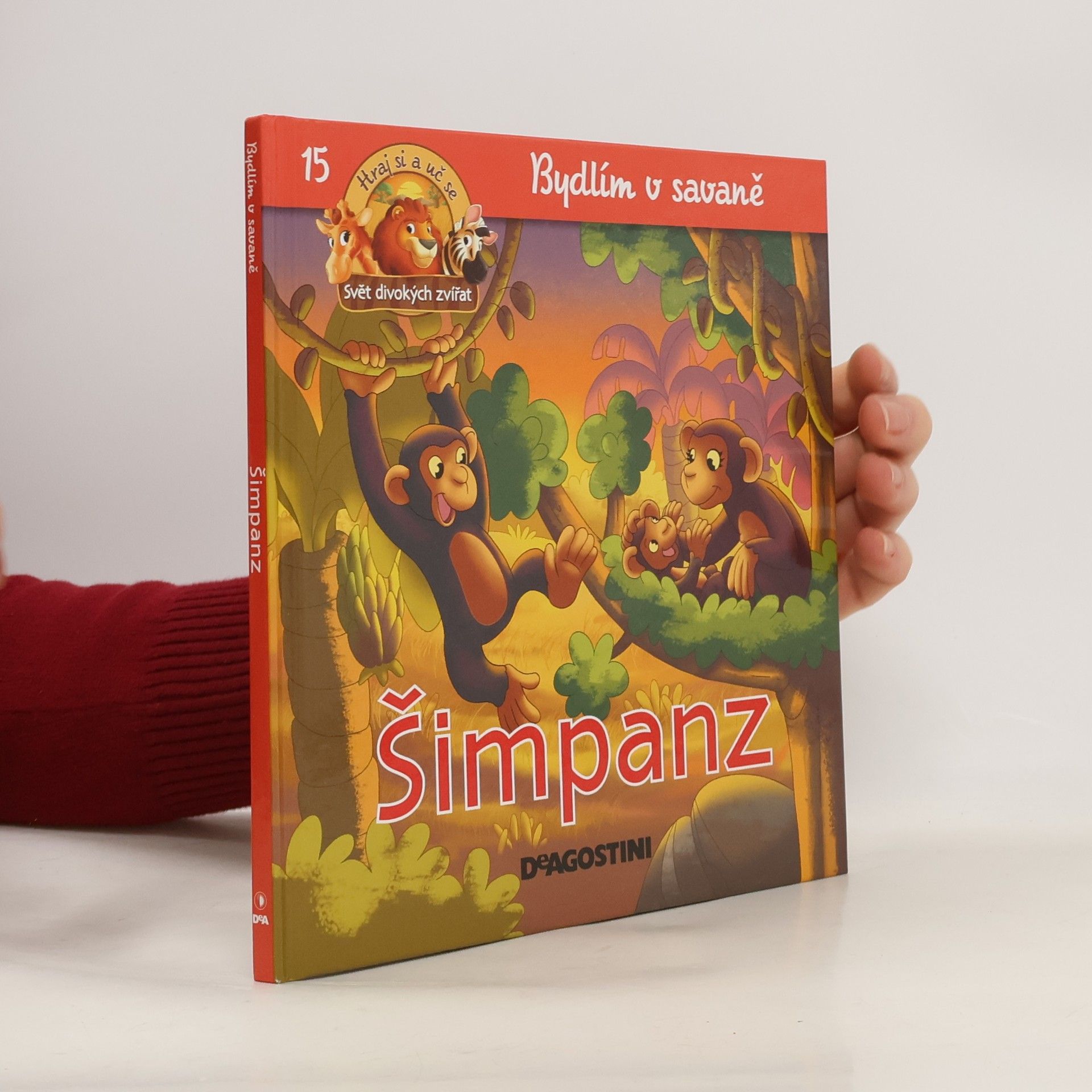 Jan A. Novák Bydlíme v savaně 15. Šimpanz