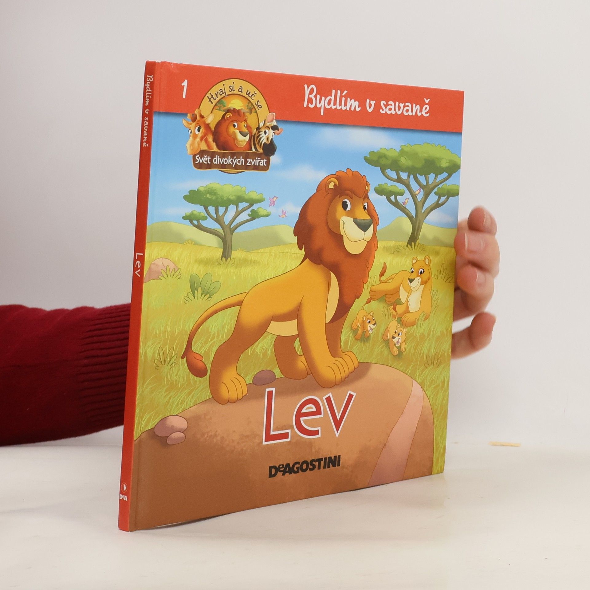 Collectif d'auteurs Bydlím v savaně 1. Lev