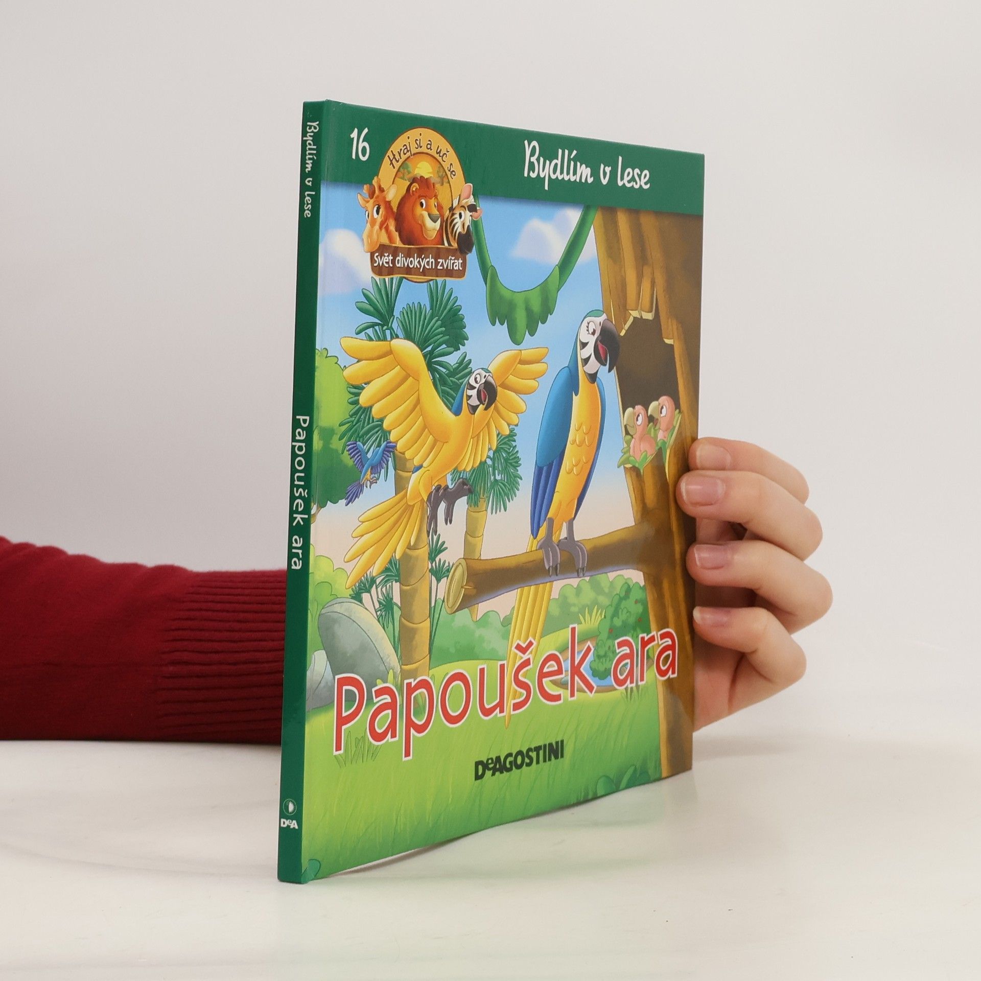 Collectif d'auteurs Bydlím v lese 16. Papoušek ara