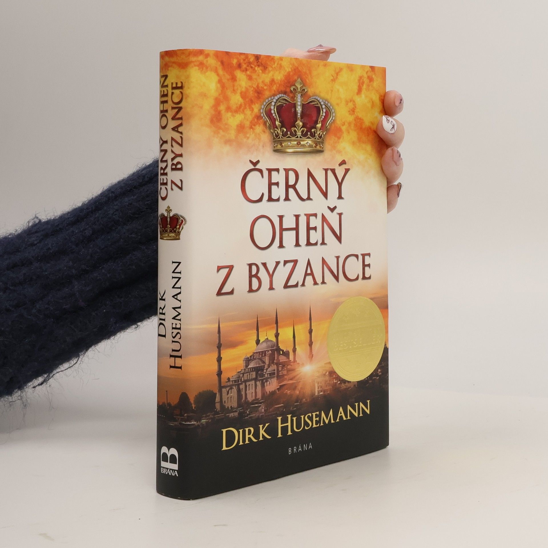 Dirk Husemann Černý oheň z Byzance