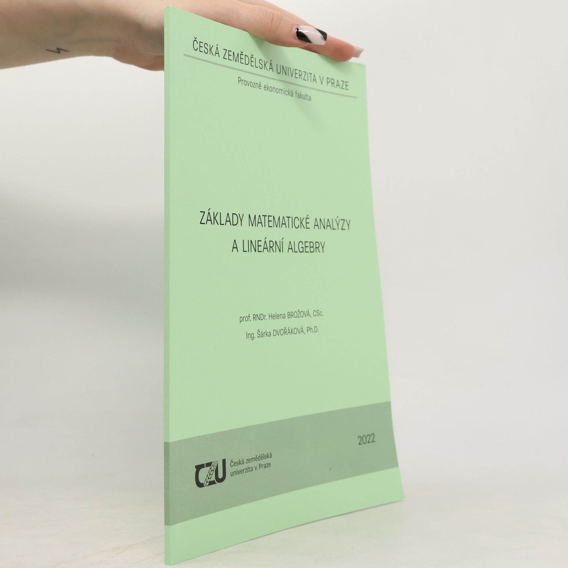 Základy matematické analýzy a lineární algebry