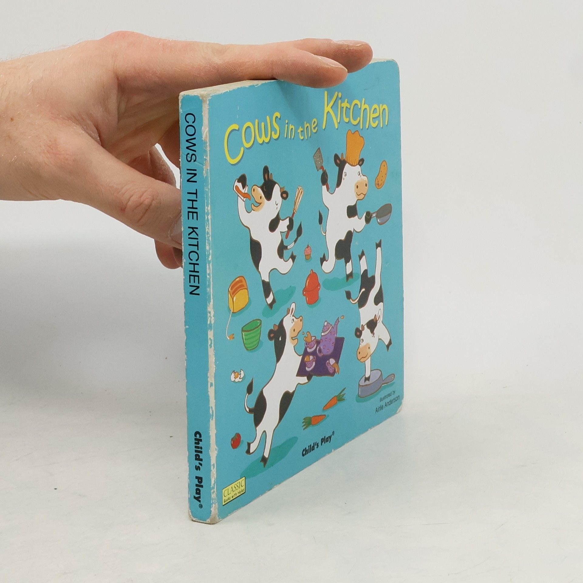 Airlie Anderson Classic Books with Holes: Cows in the Kitchen - Board Book