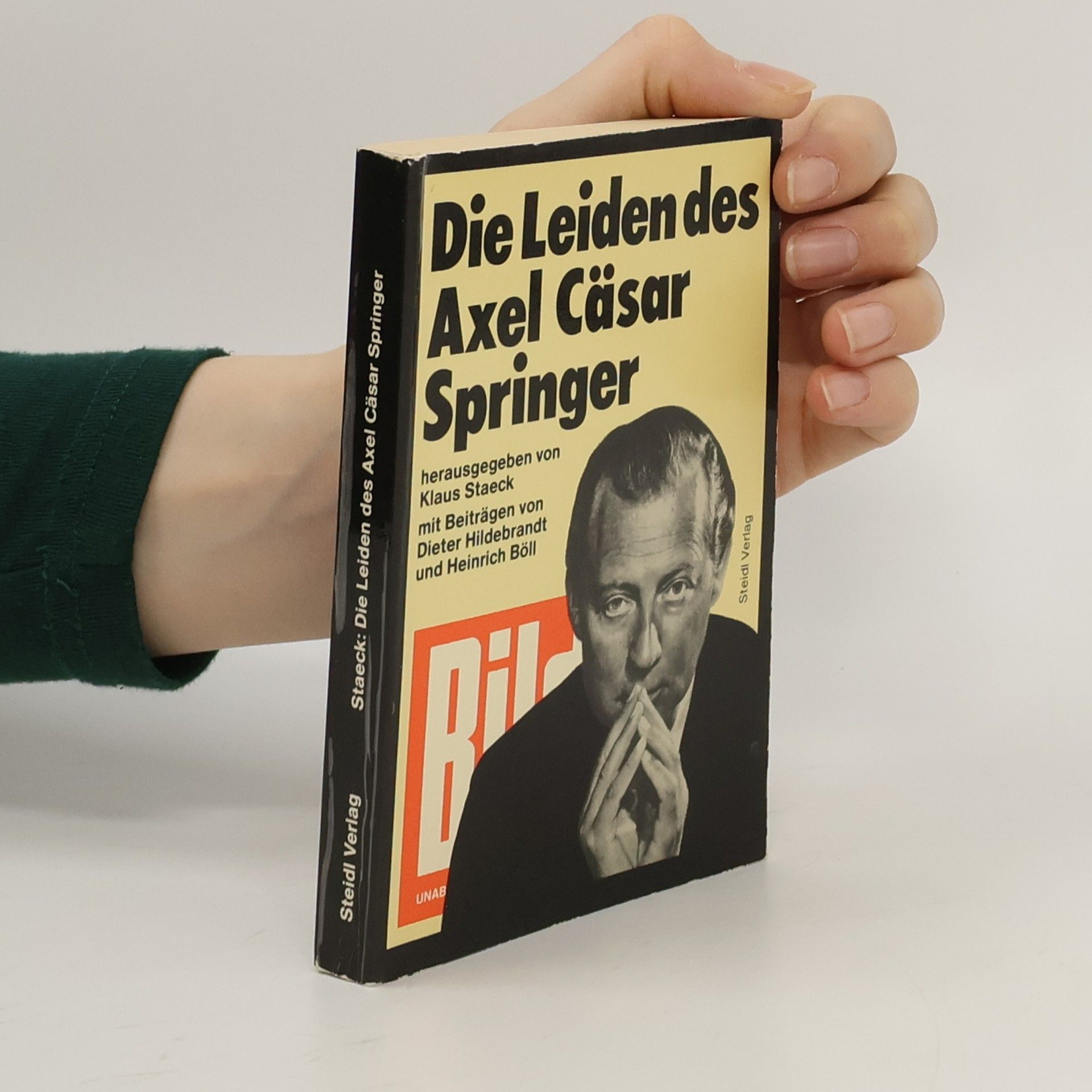 Klaus Staeck Die Leiden des Axel Cäsar Springer
