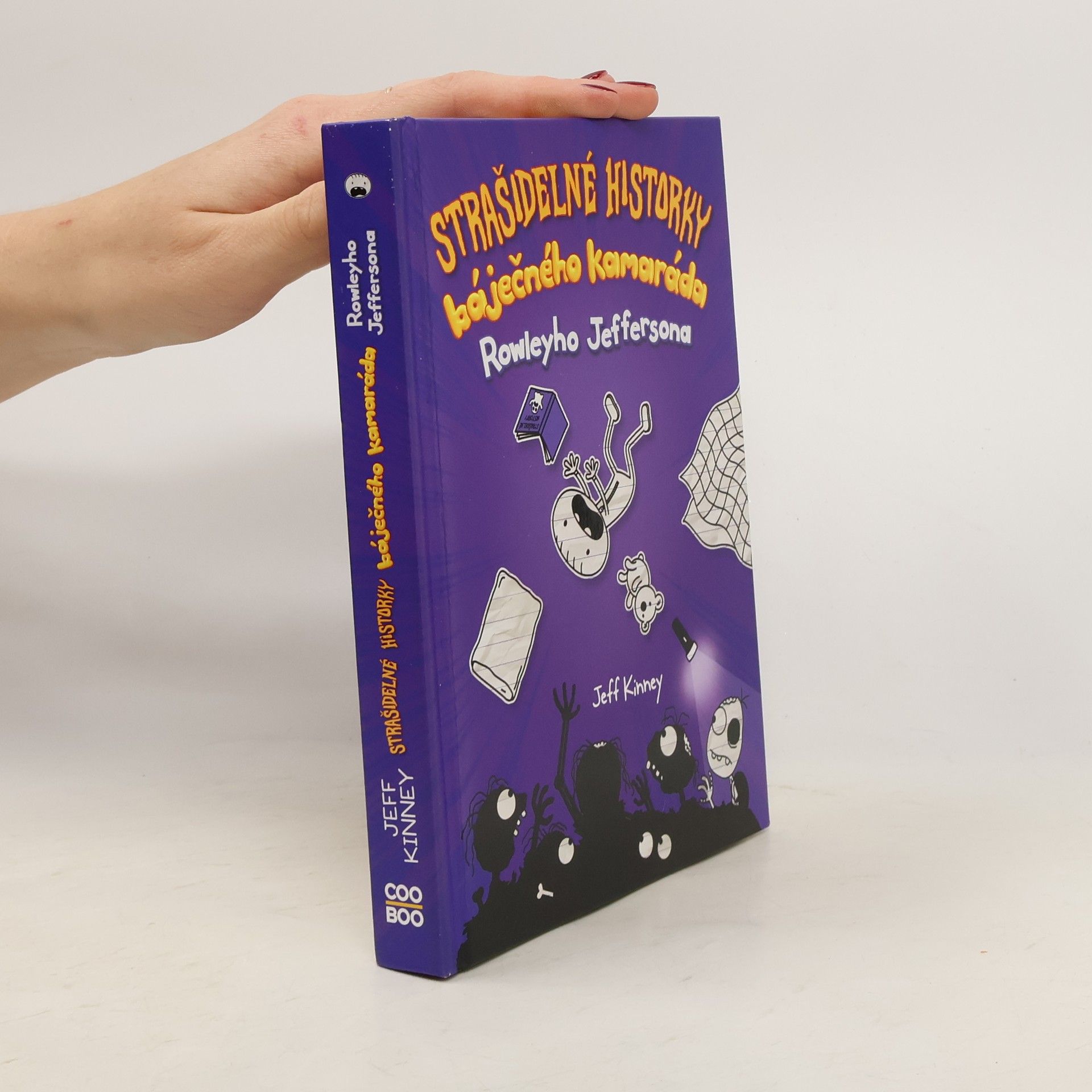Jeff Kinney Strašidelné historky báječného kamaráda Rowleyho Jeffersona