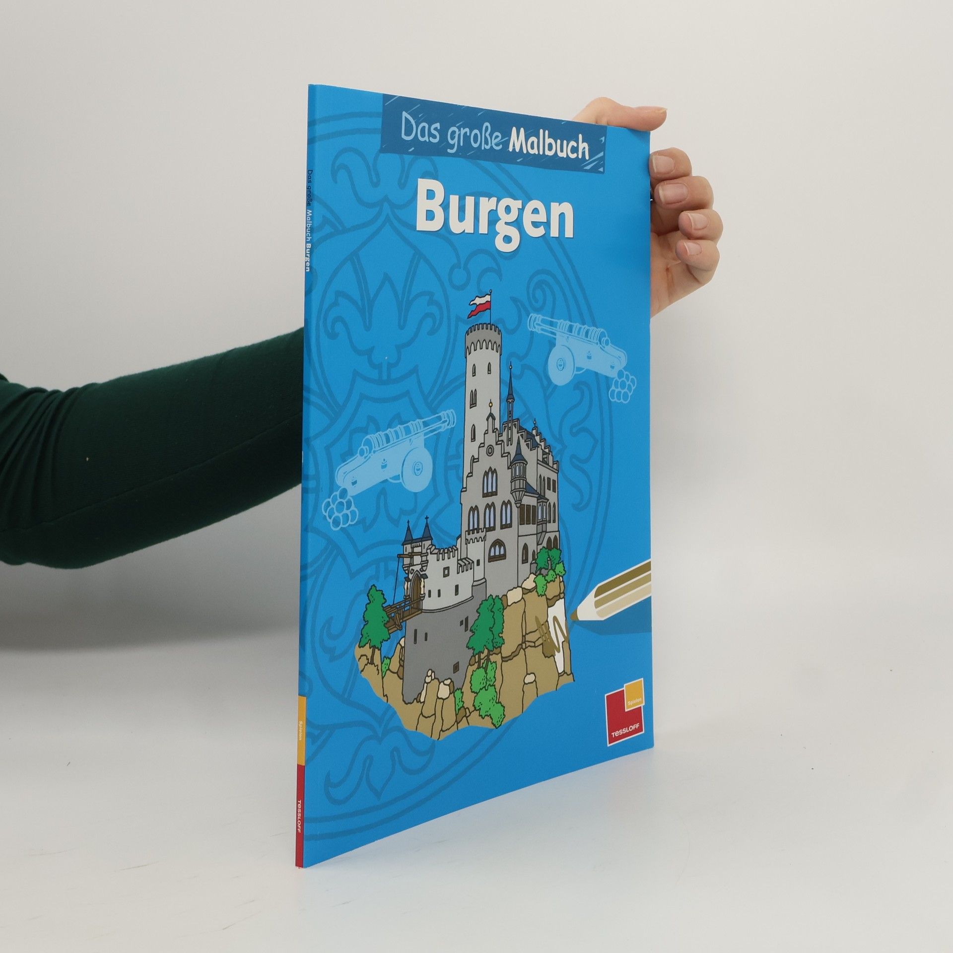 anonym Das große Malbuch Burgen