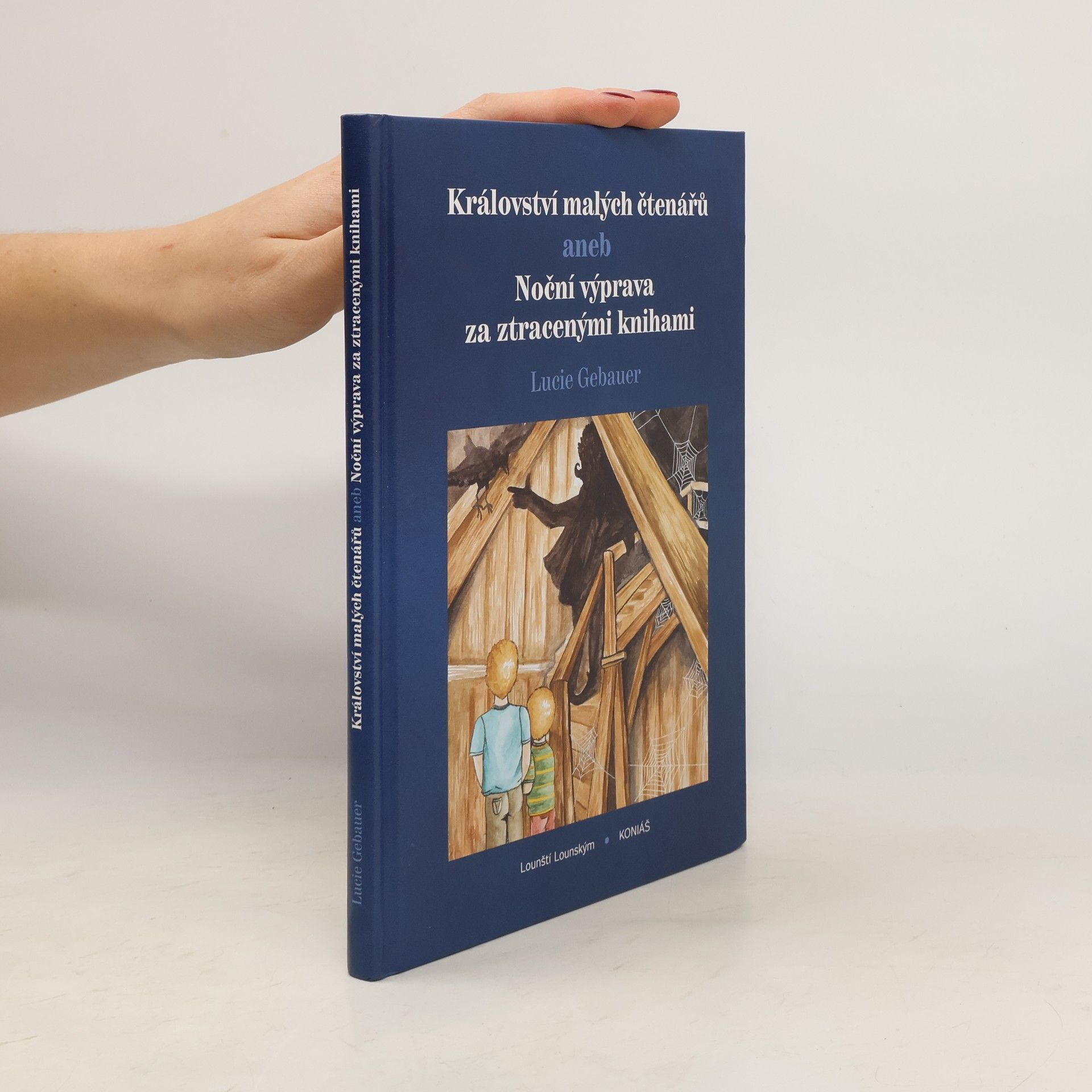 Lucie Gebauer Království malých čtenářů, aneb, Noční výprava za ztracenými knihami