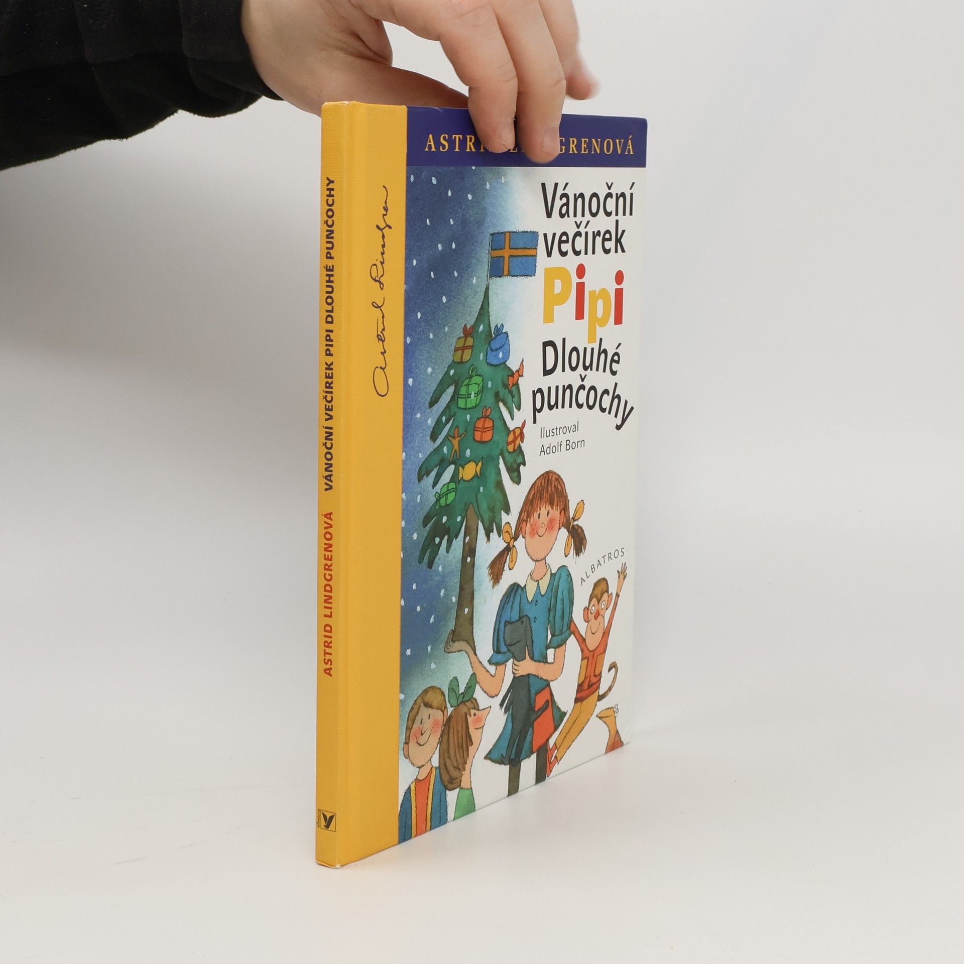 Astrid Lindgren Vánoční večírek Pipi Dlouhé punčochy