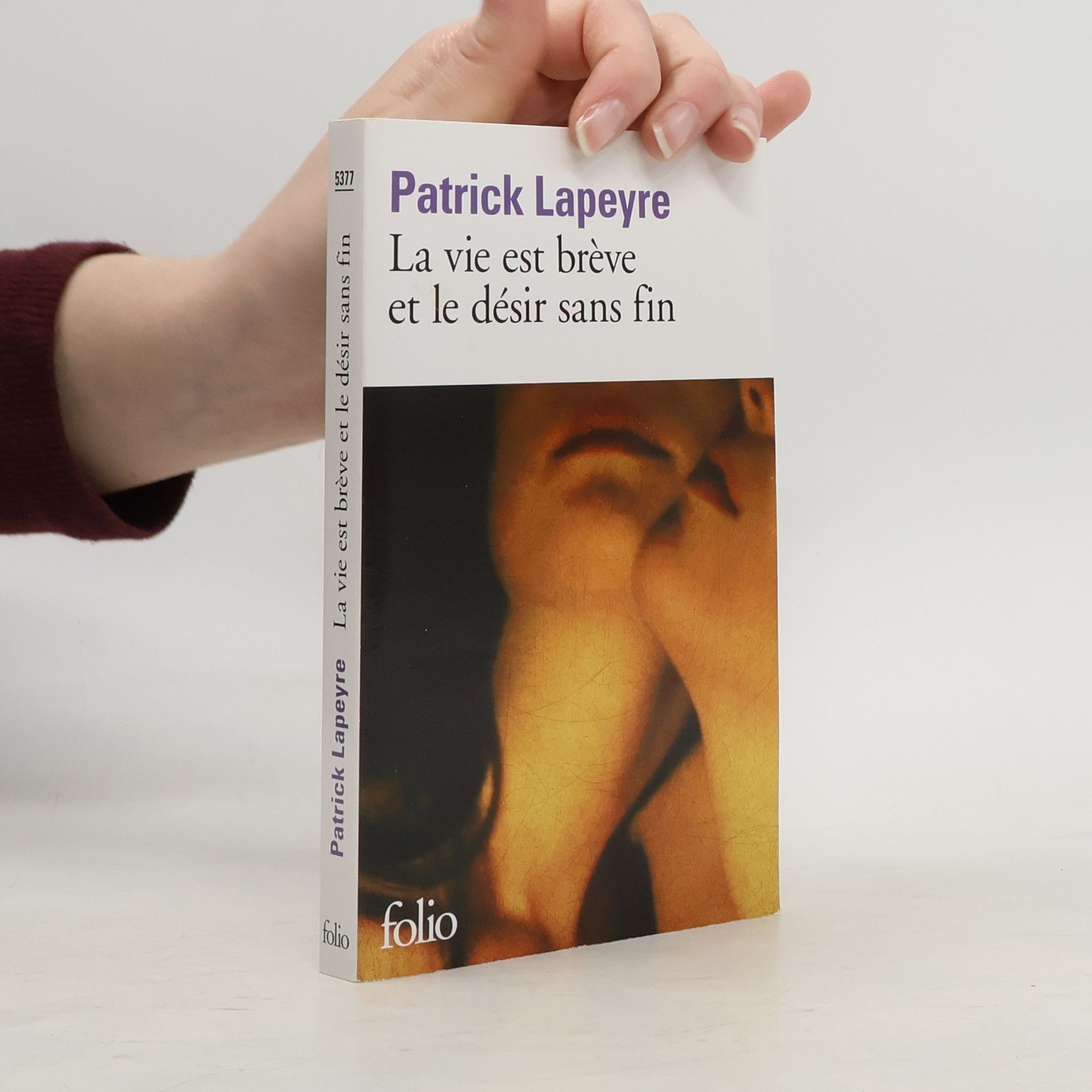 Patrick Lapeyre La vie est brève et le désir sans fin. Ausgezeichnet mit dem Prix Femina 2010