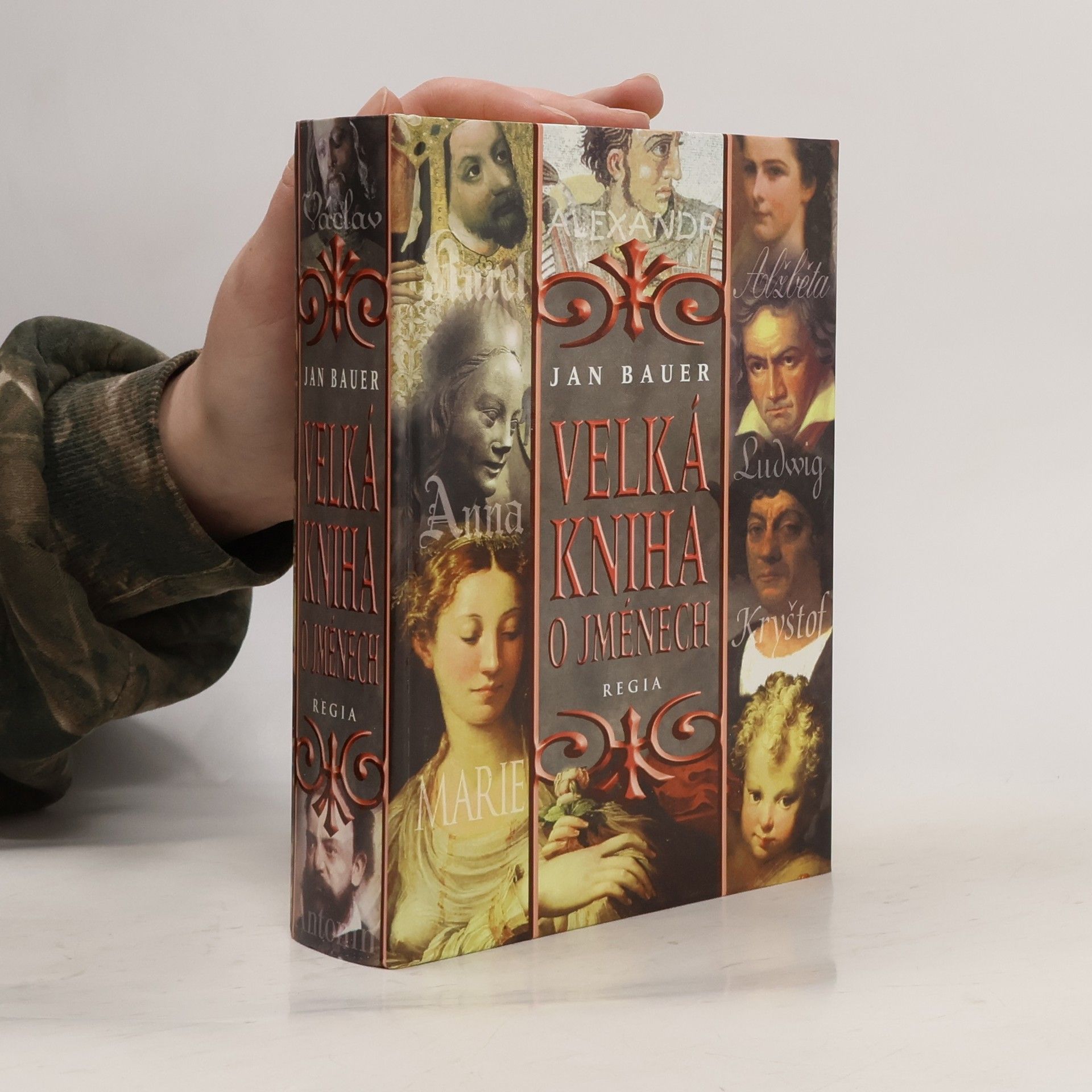 Jan Bauer Velká kniha o jménech