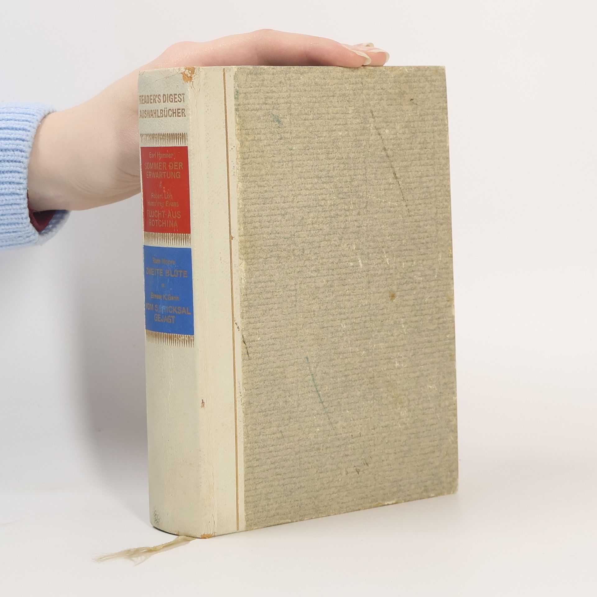 Reader's Digest Auswahlbücher. Sommer der Erwartung. Flucht aus Rotchina. Zweite Blüte. Vom Schicksal Gejagt.
