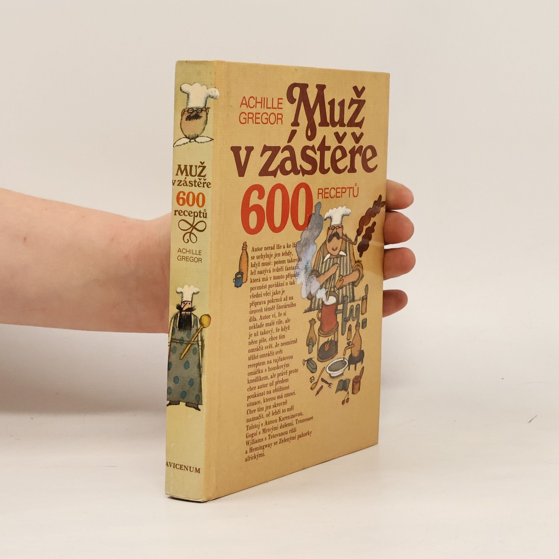 Adolf Born Muž v zástěře. 600 receptů