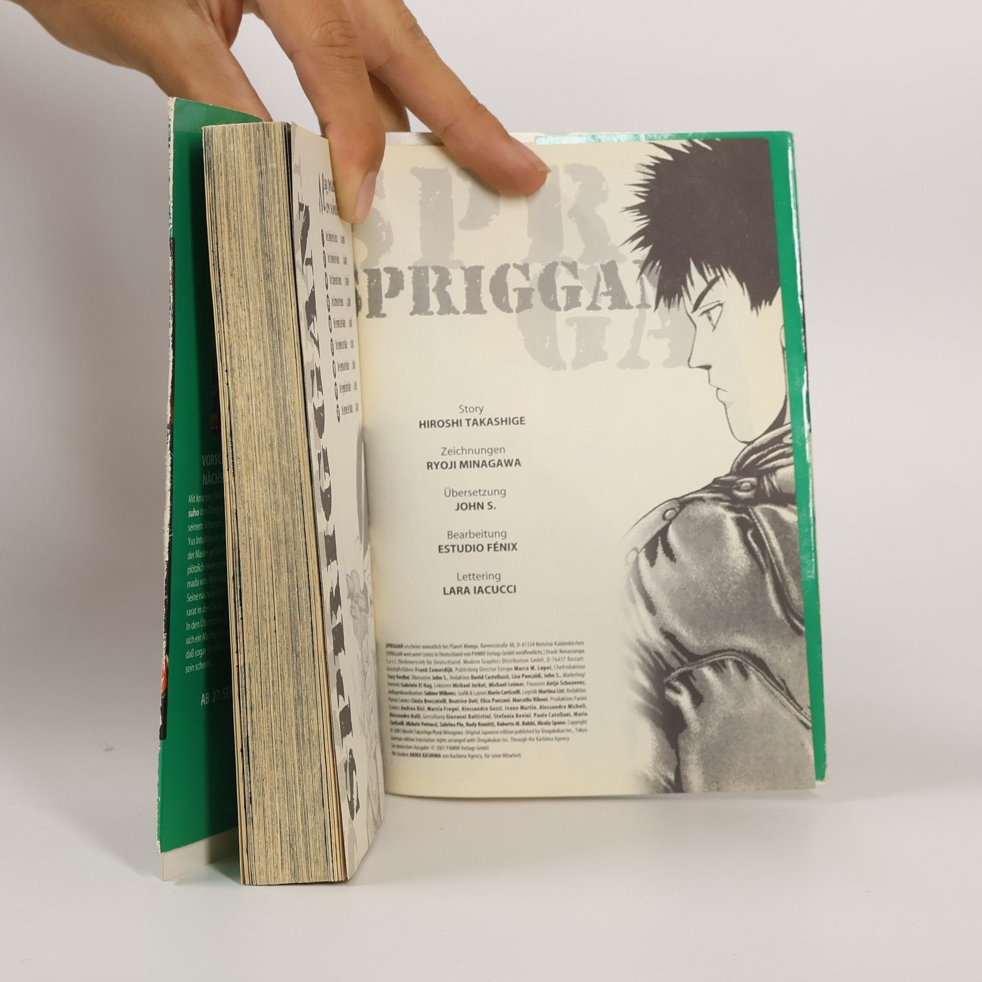 Hiroshi Takashige Spriggan 1