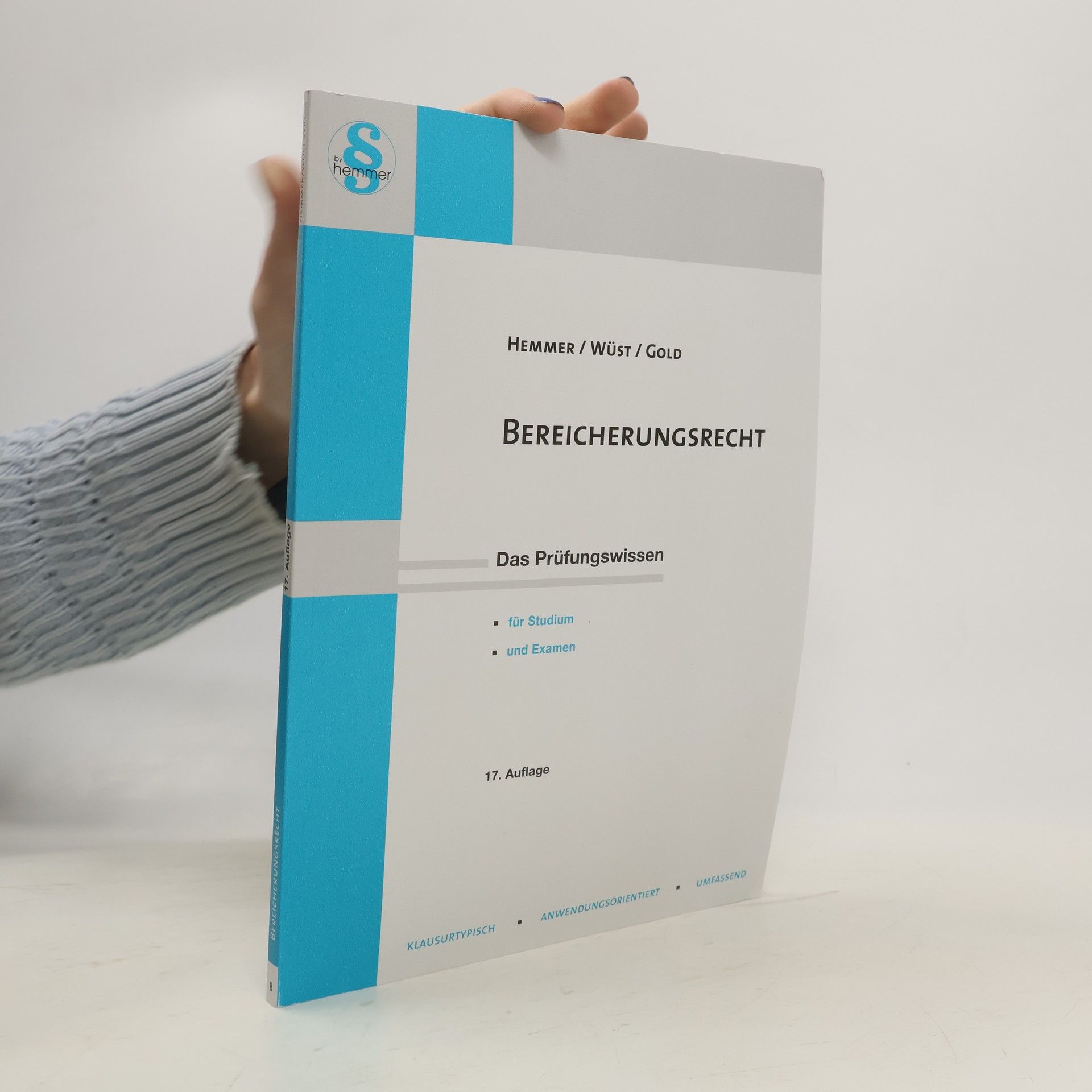 Karl-Edmund Hemmer Bereicherungsrecht