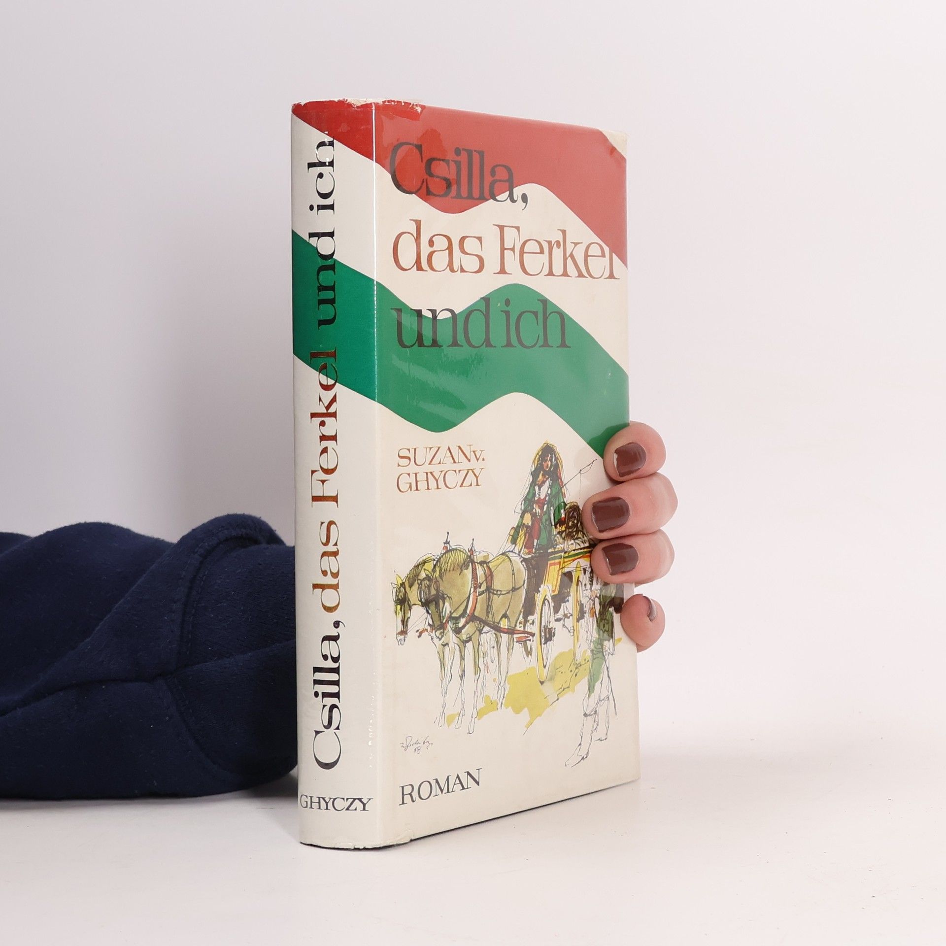 Csilla, das Ferkel und ich