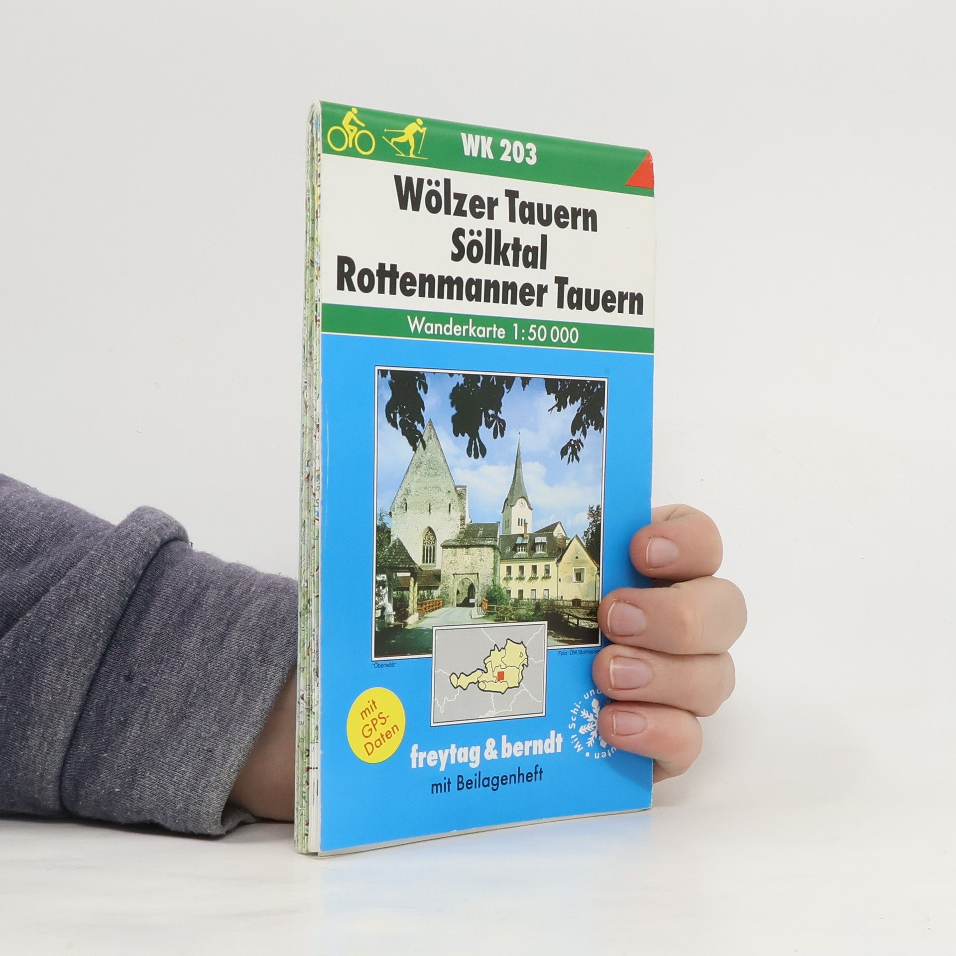 Freytag&Berndt WK 203 Wölzer Tauern - Sölktal - Rottenmanner Tauernl 1:50 000 / turistická mapa