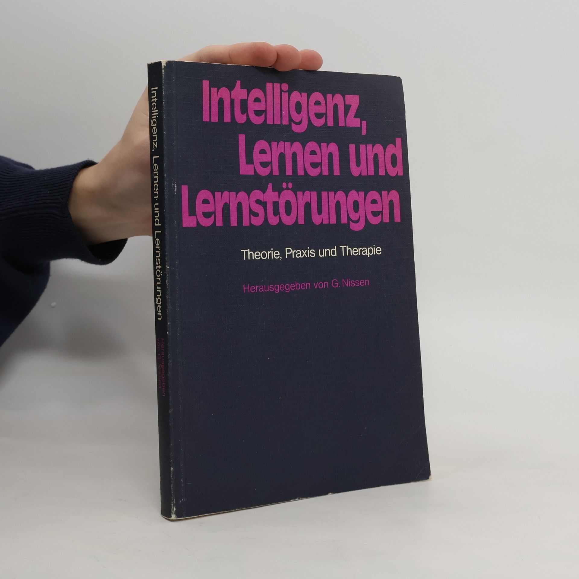 Gerhardt Nissen Intelligenz, Lernen und Lernstörungen