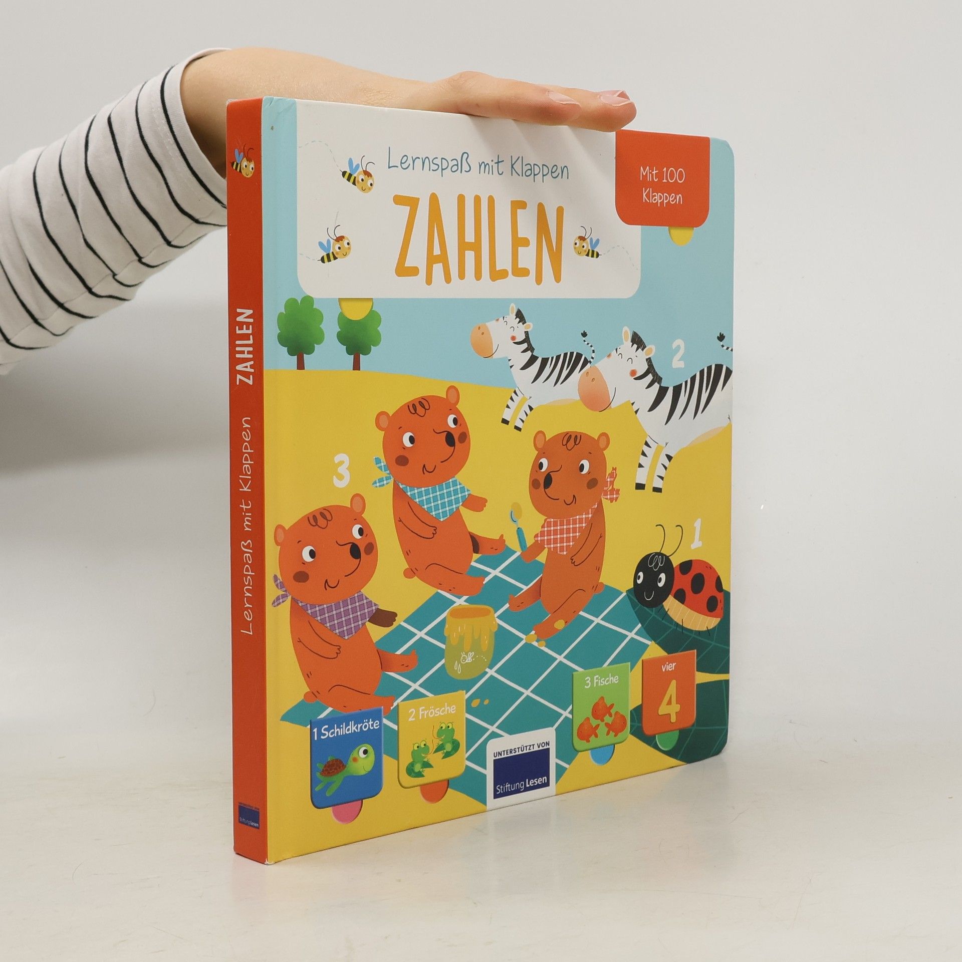 Kolektív autorov Lernspß mit Klappen Zahlen