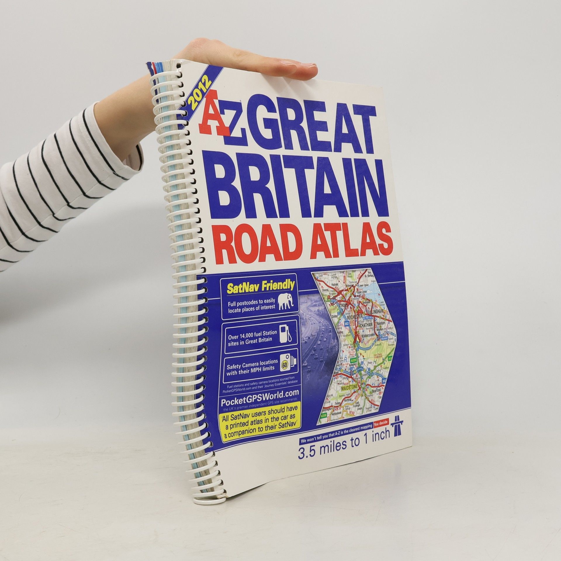 Geographers A. Z. Map Company A-Z Road Atlas: Great Britain 3.5m Road Atlas 2012