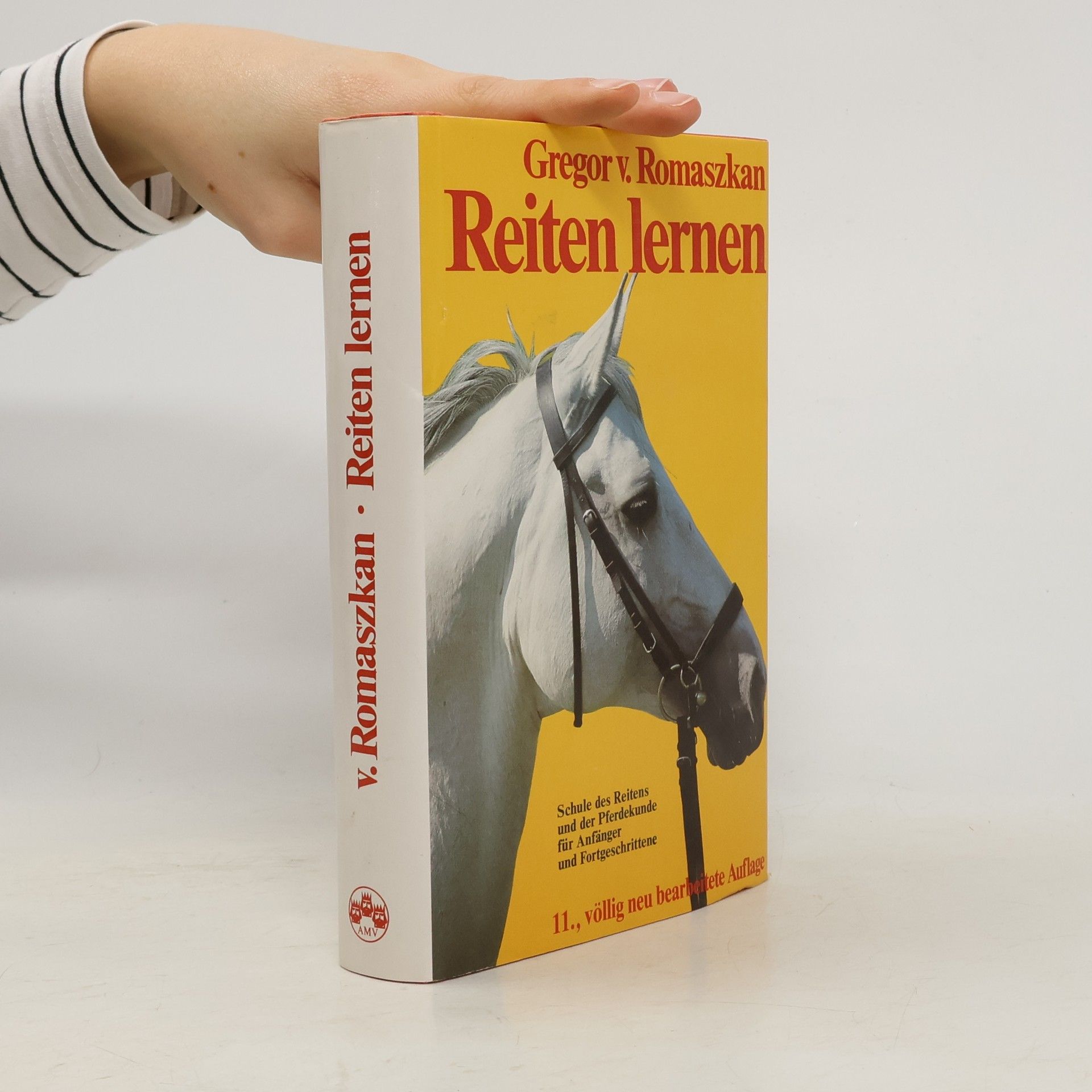 Gregor von Romaszkan Reiten lernen