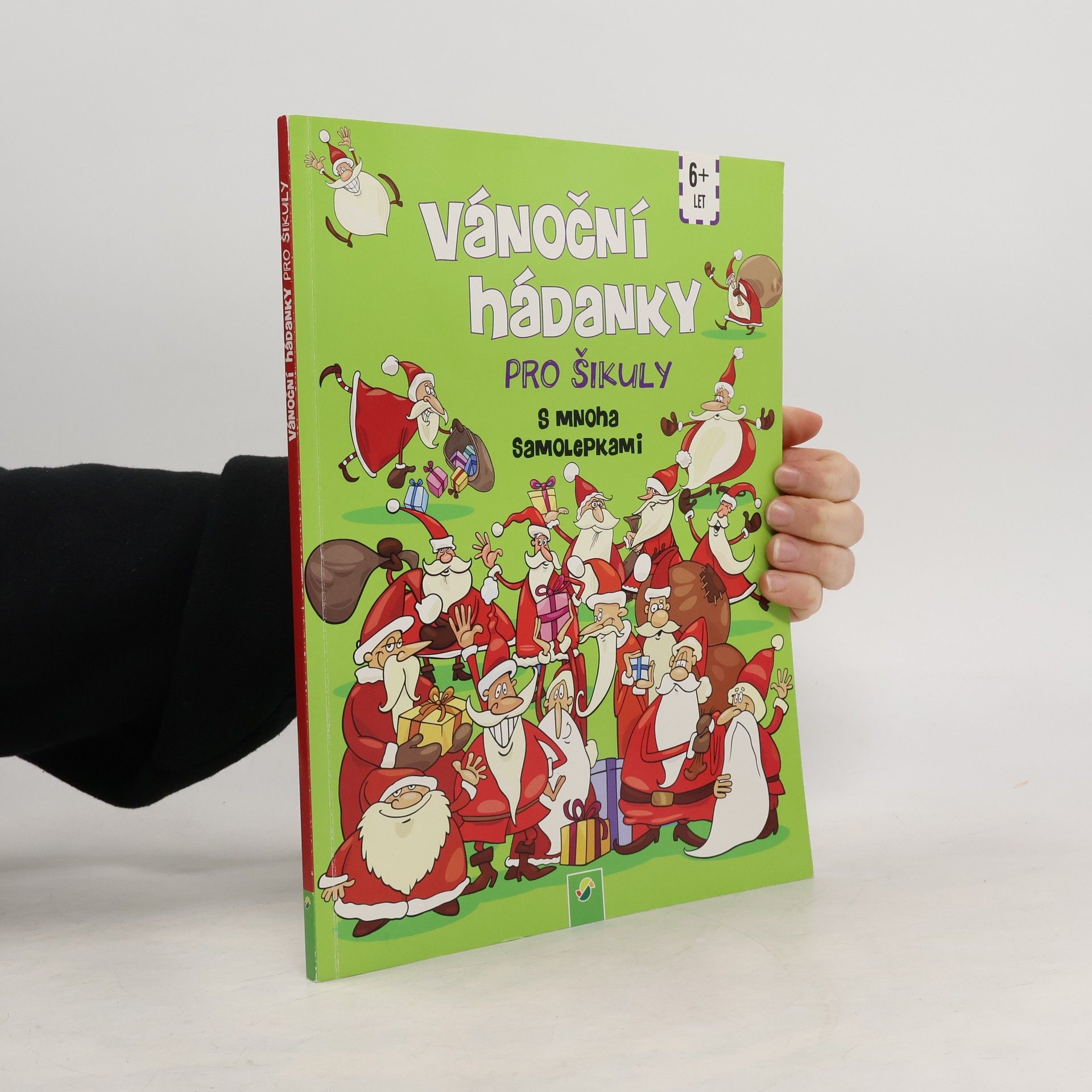 Collectif d'auteurs Vánoční hádanky pro šikuly s mnoha samolepkami