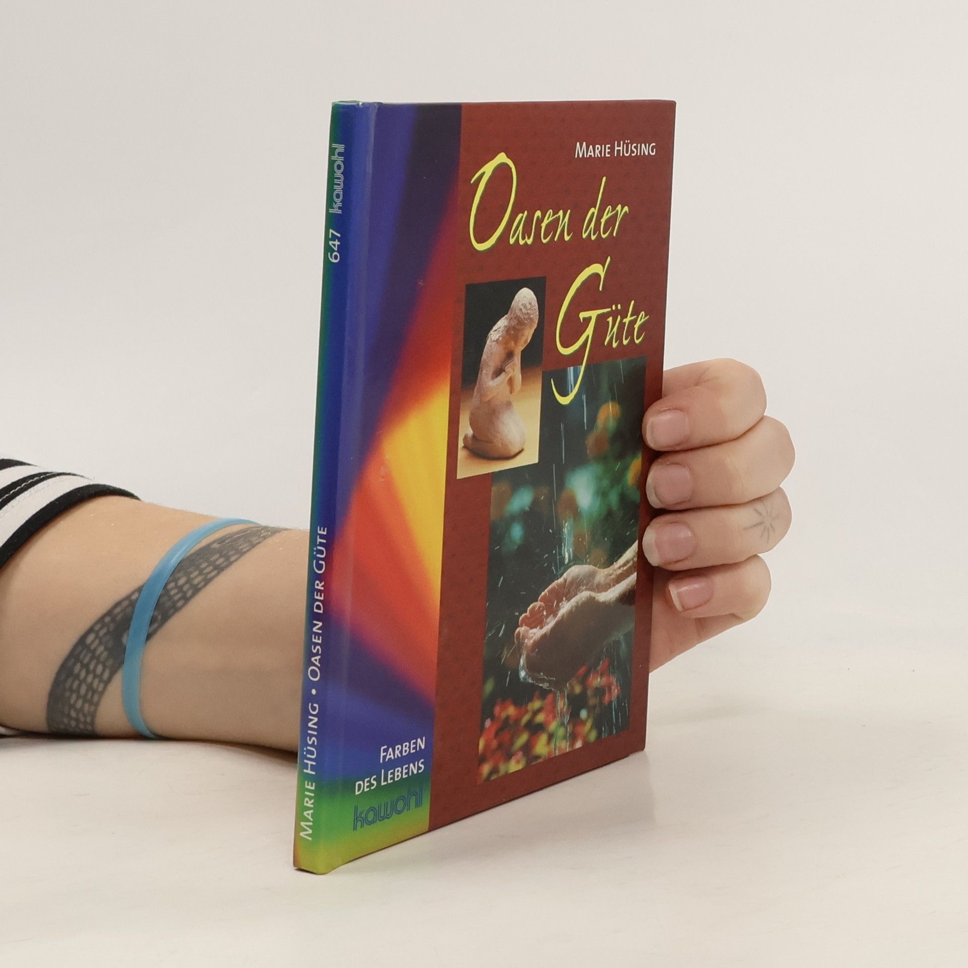 Farben des Lebens: Oasen der Güte. Grußbuch