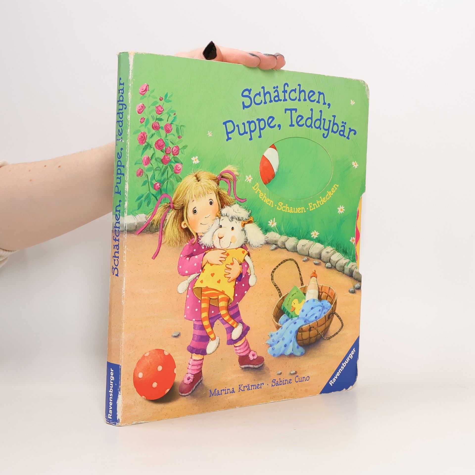 Marina Krämer Schäfchen, Puppe, Teddybär. Drehen, Schauen, Entdecken [2+ Jahre; Spielspaß mit lustigen Drehscheiben]