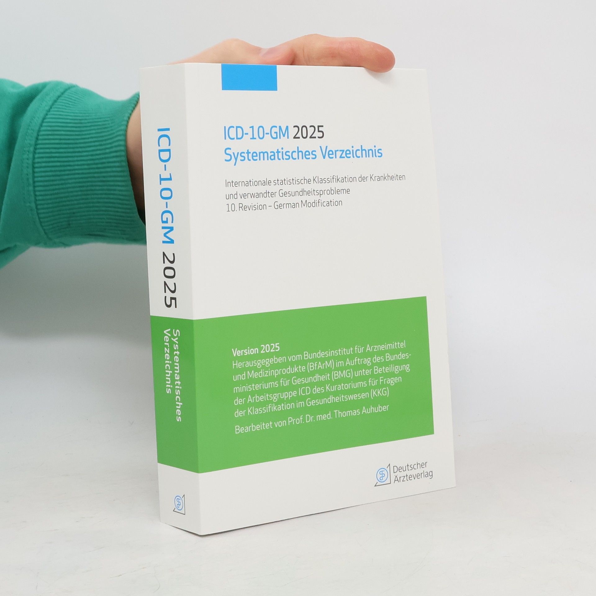 Thomas Auhuber ICD-10-GM 2025 Systematisches Verzeichnis
