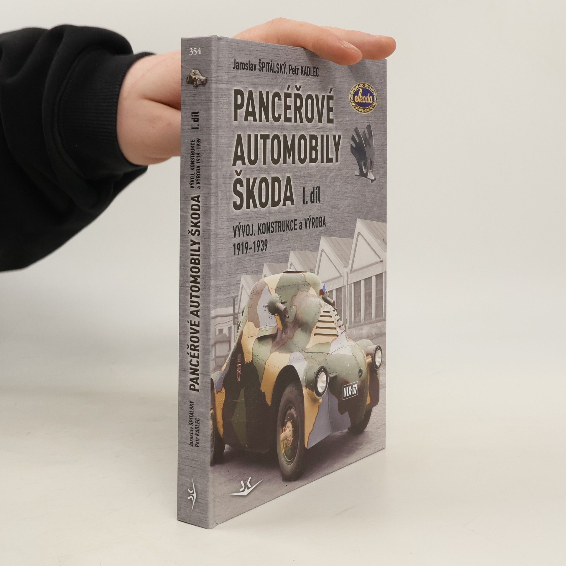 Jaroslav Špitálský Pancéřové automobily Škoda