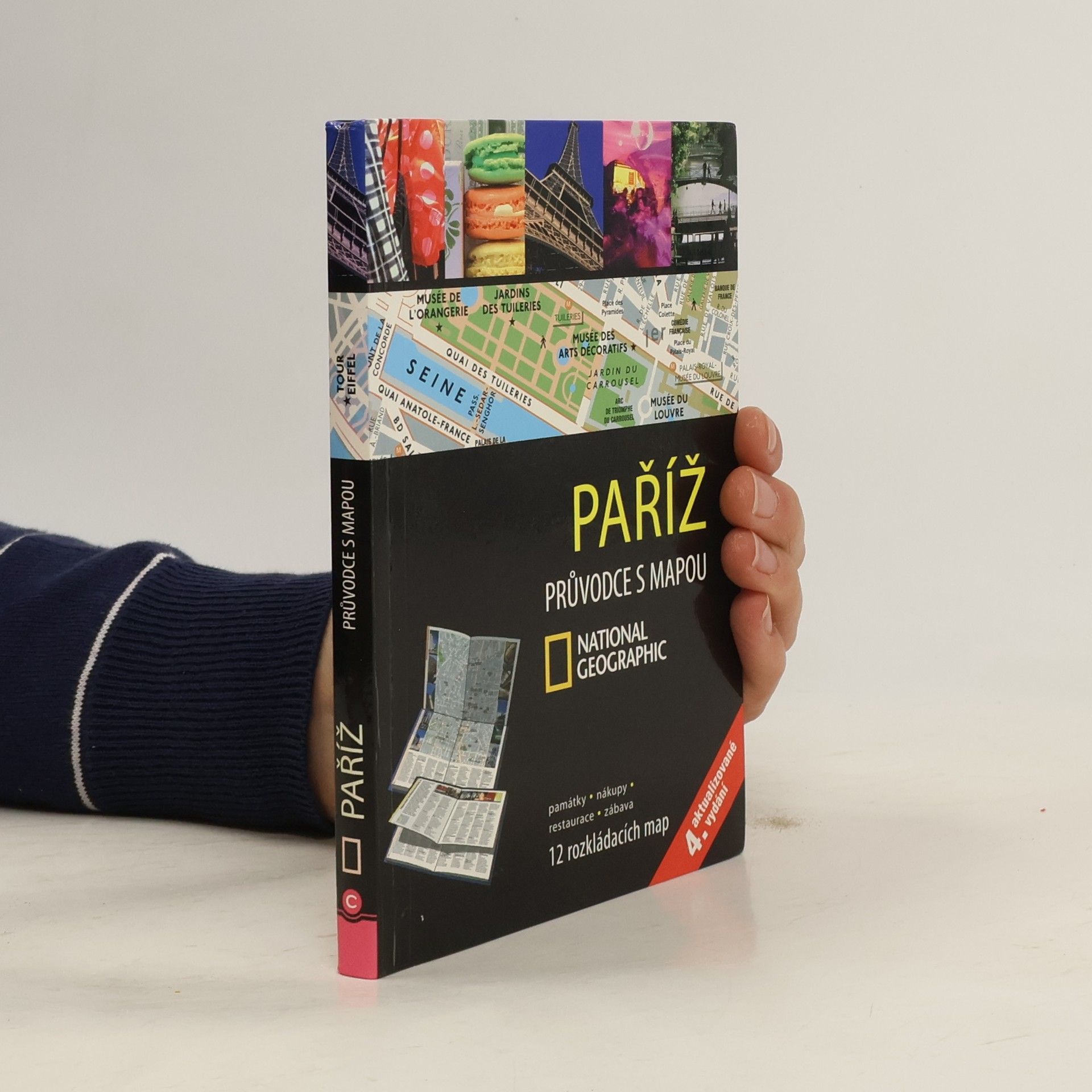 Mélani Le Bris Paříž - průvodce s mapou