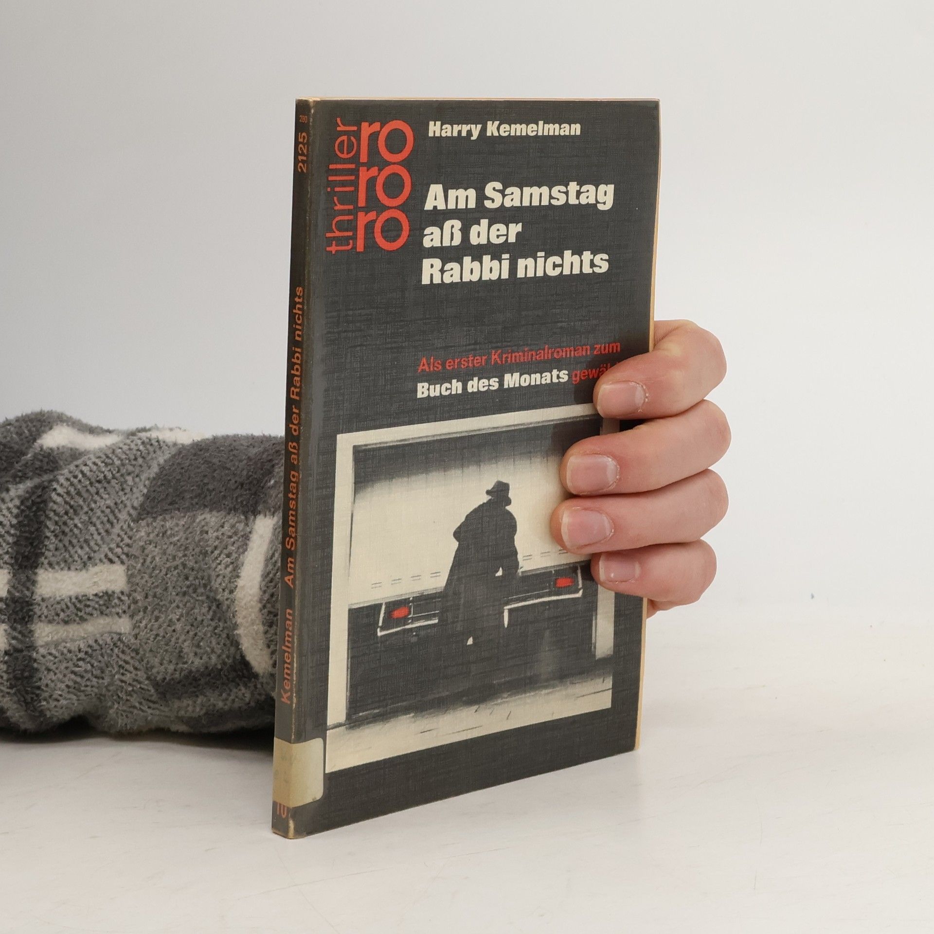 Harry Kemelman Am Samstag aß der Rabbi nichts