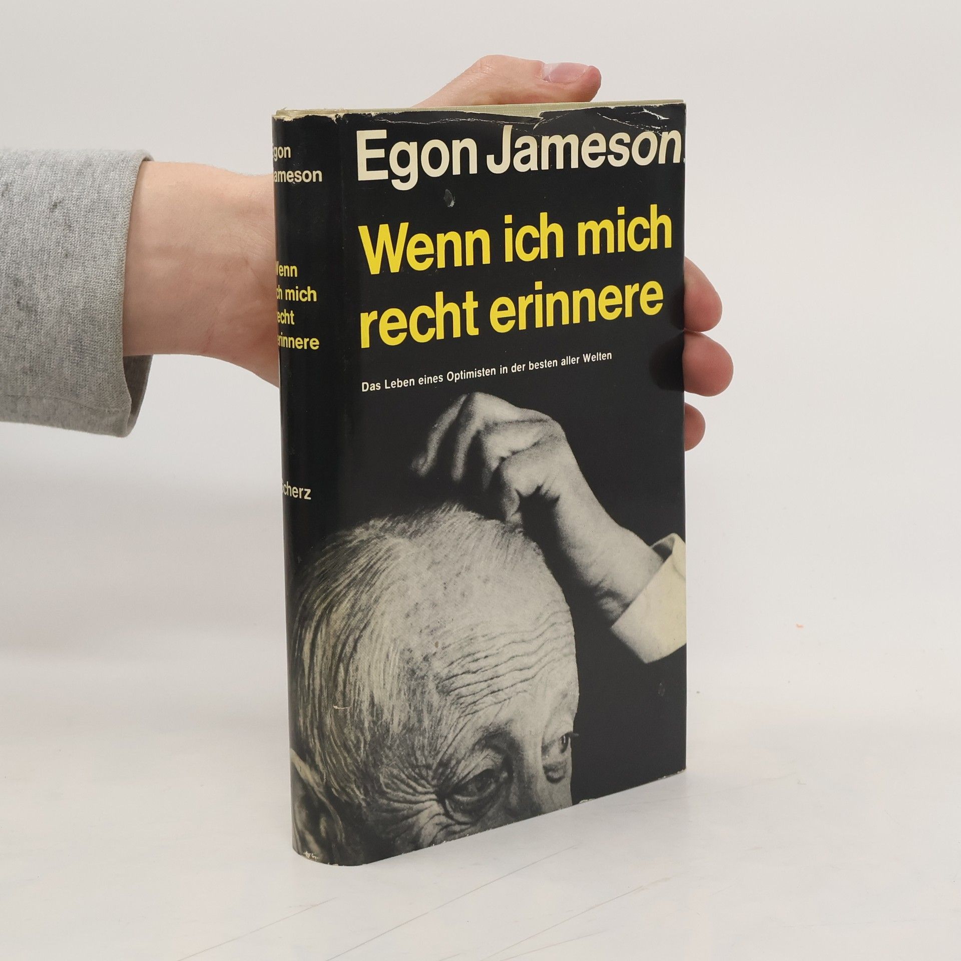 Egon Jacobsohn Wenn ich mich recht erinnere