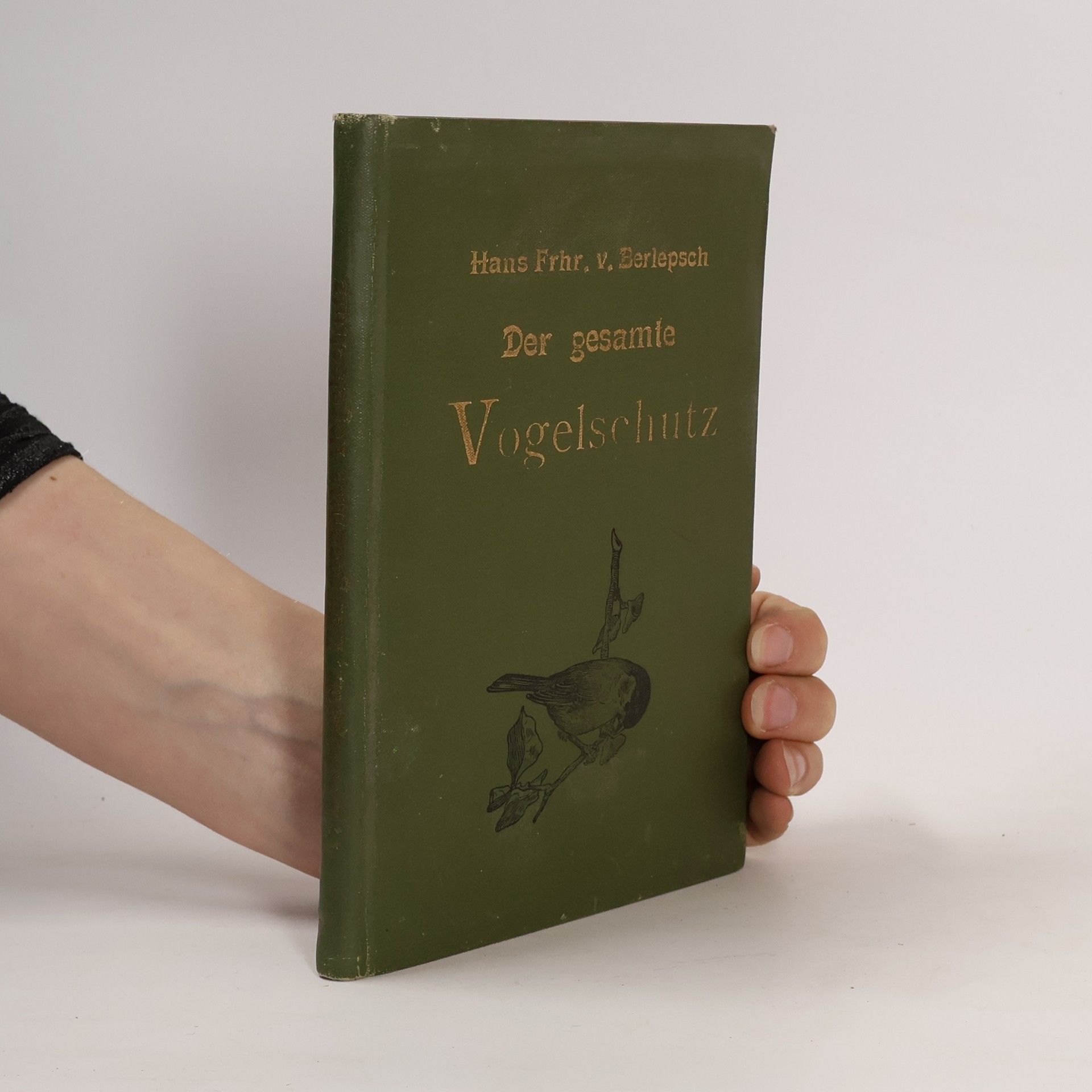 Hans Hermann Berlepsch Der gesamte Vogelschutz