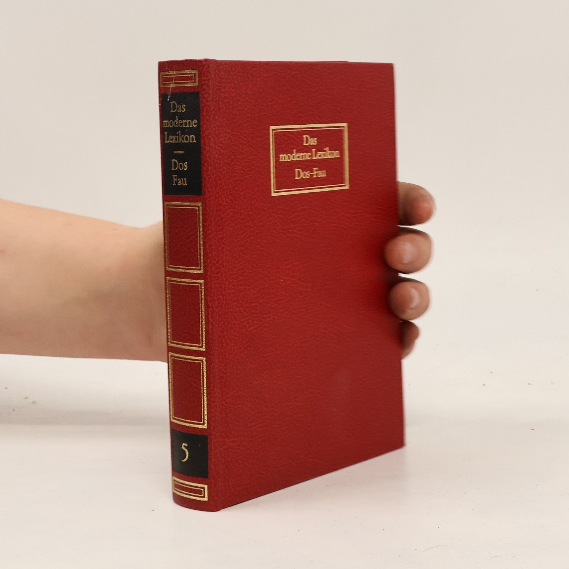 Auteurscollectief Das moderne Lexikon 5. Dos-Fau