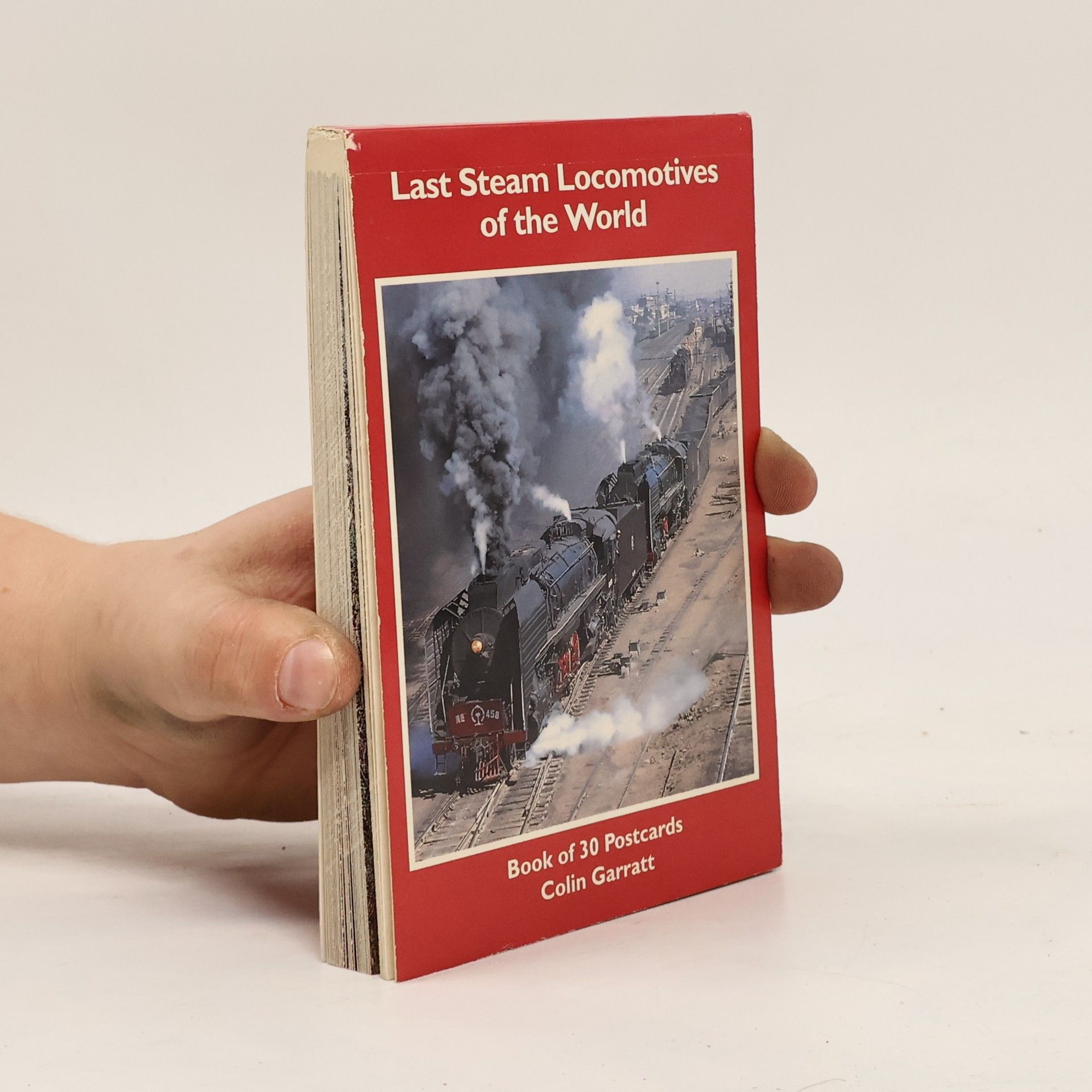 Colin Garratt Last Steam Locomotives of the World Book of 30 Postcards