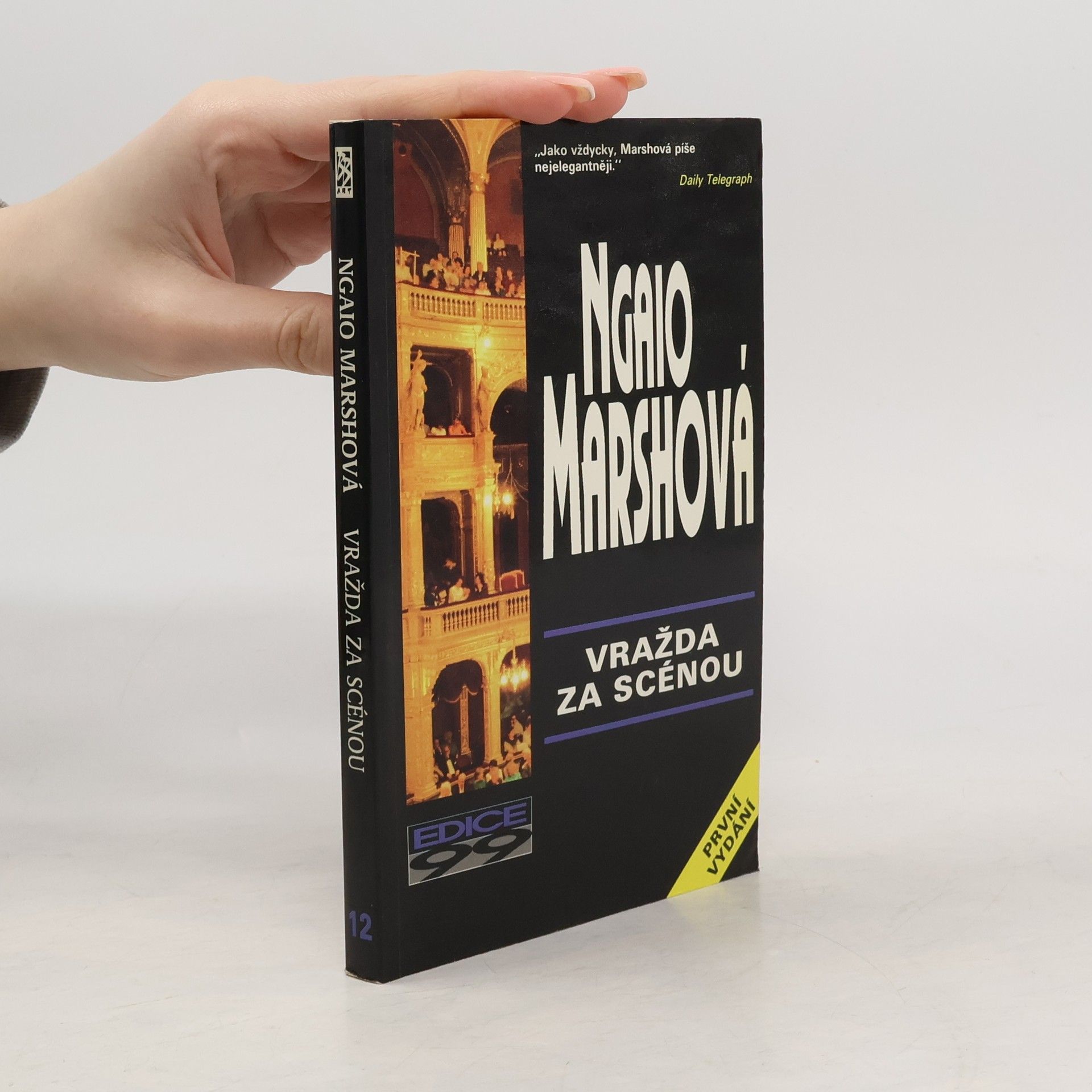 Ngaio Marsh Vražda za scénou