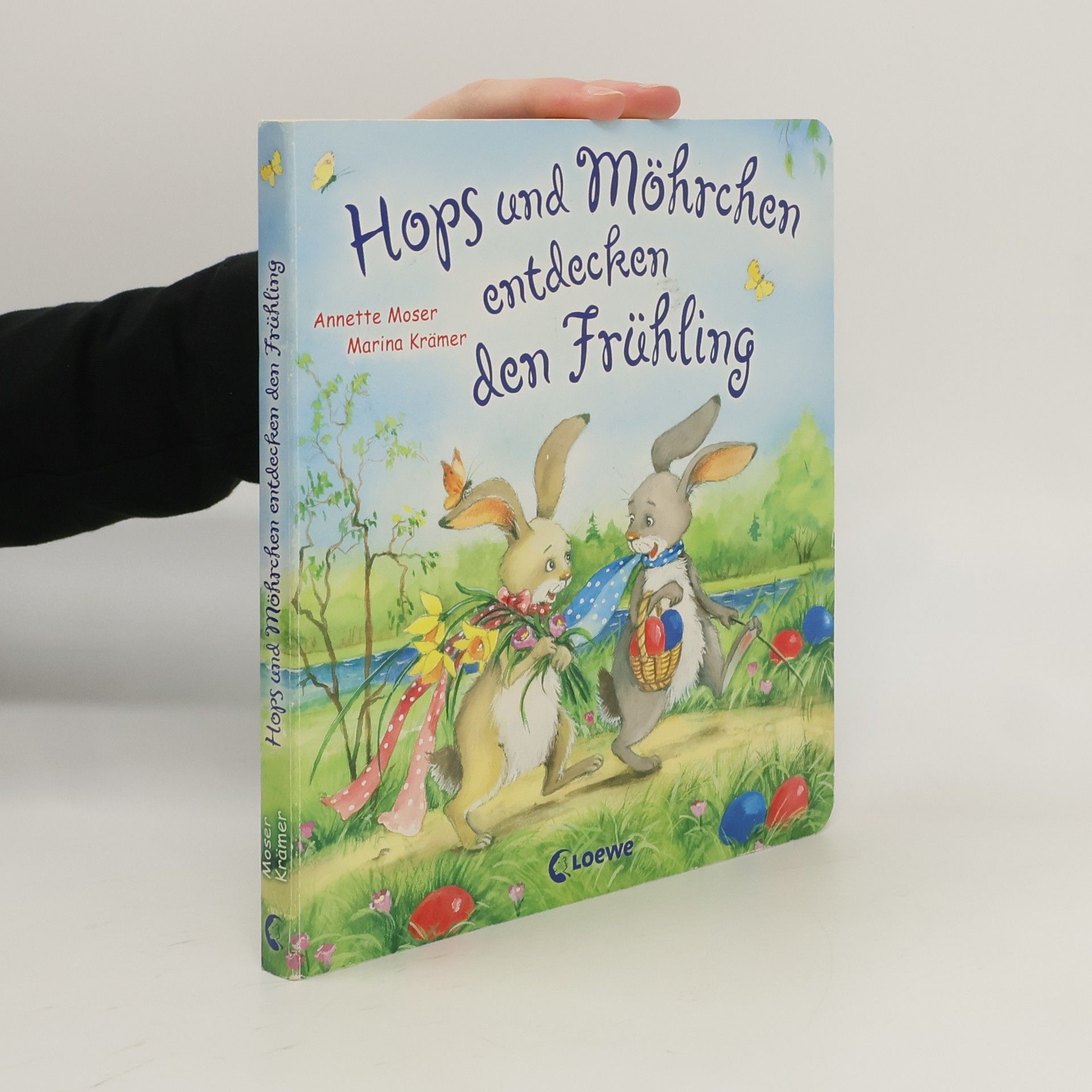 Annette Moser Hops und Möhrchen entdecken den Frühling