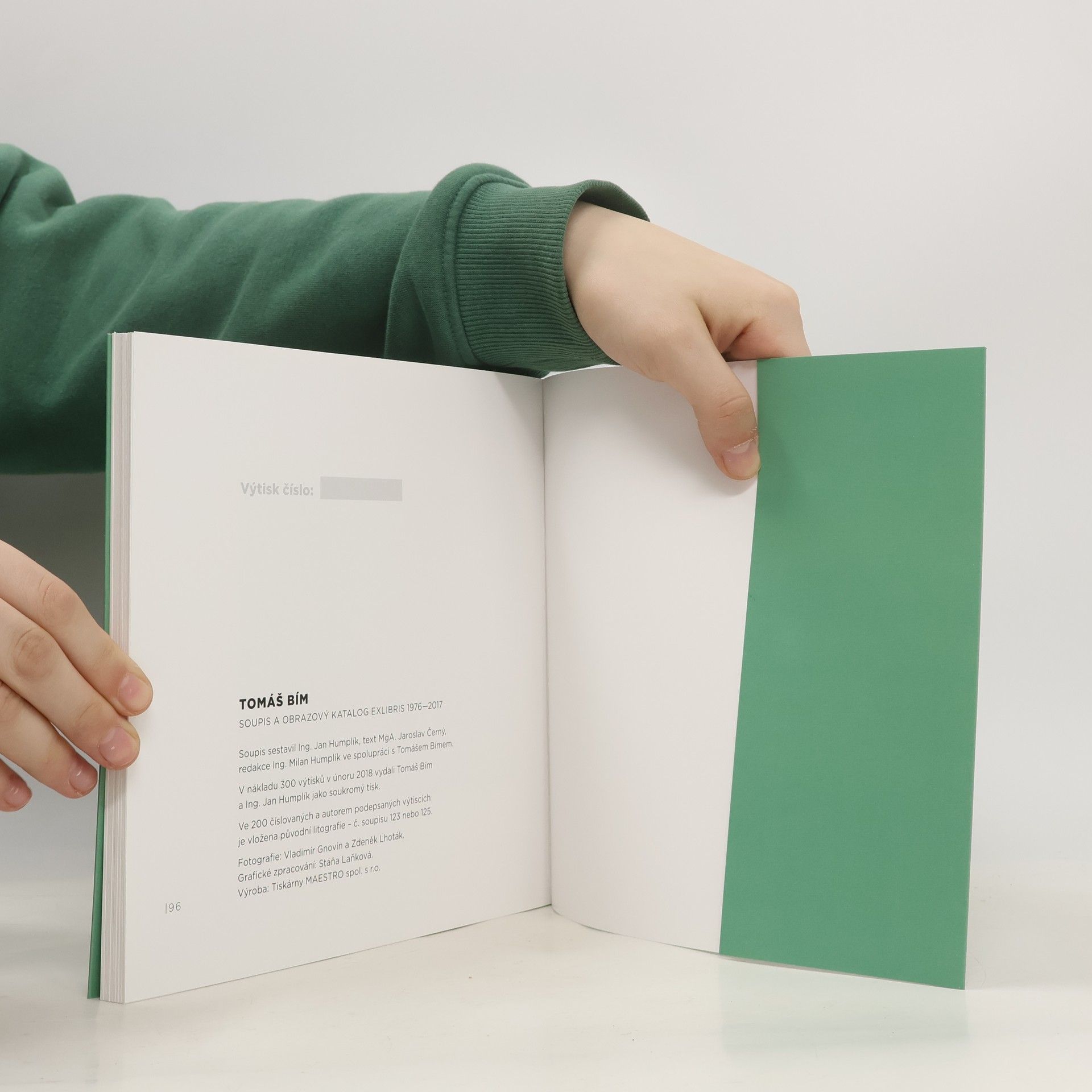 Tomáš Bím Soupis a obrazový katalog exlibris 1976-2017