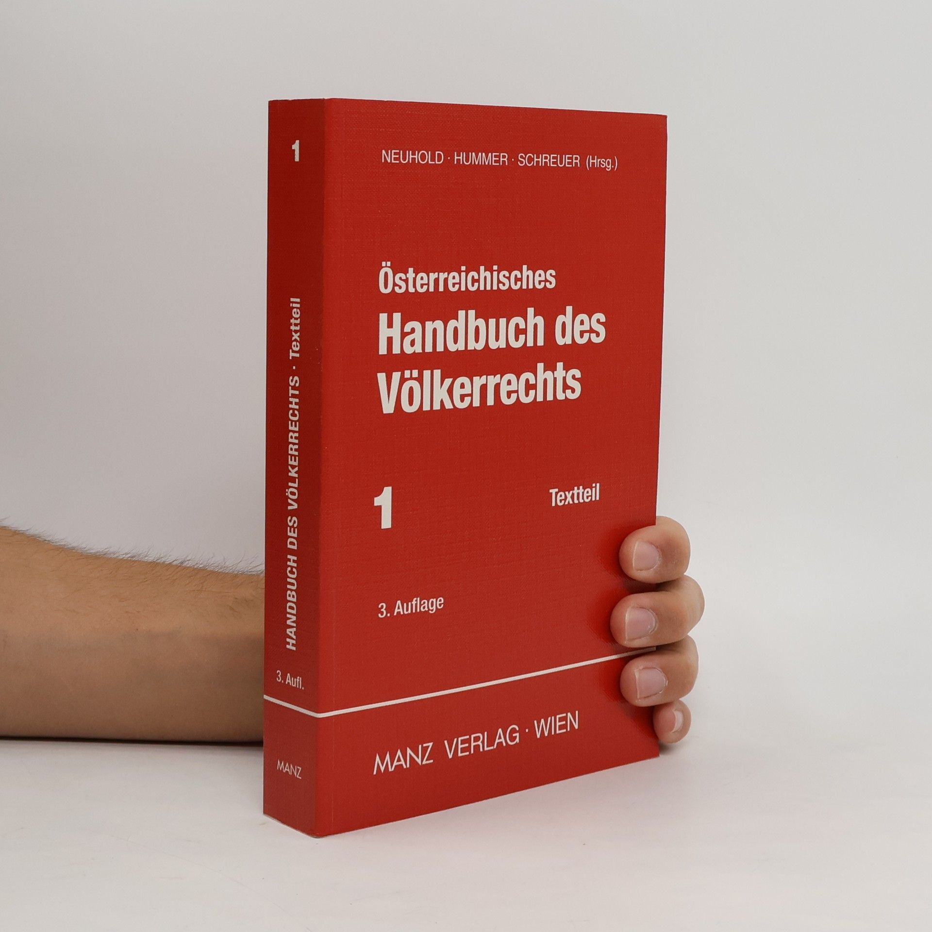 Various authors Österreichisches Handbuch des Völkerrechts 1