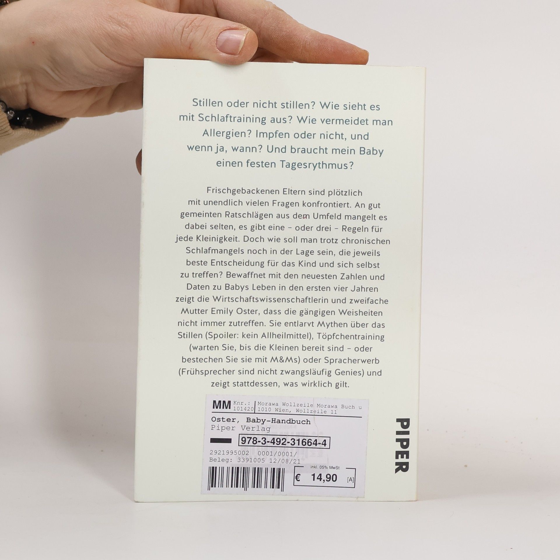 Emily Oster Das einzig wahre Baby-Handbuch