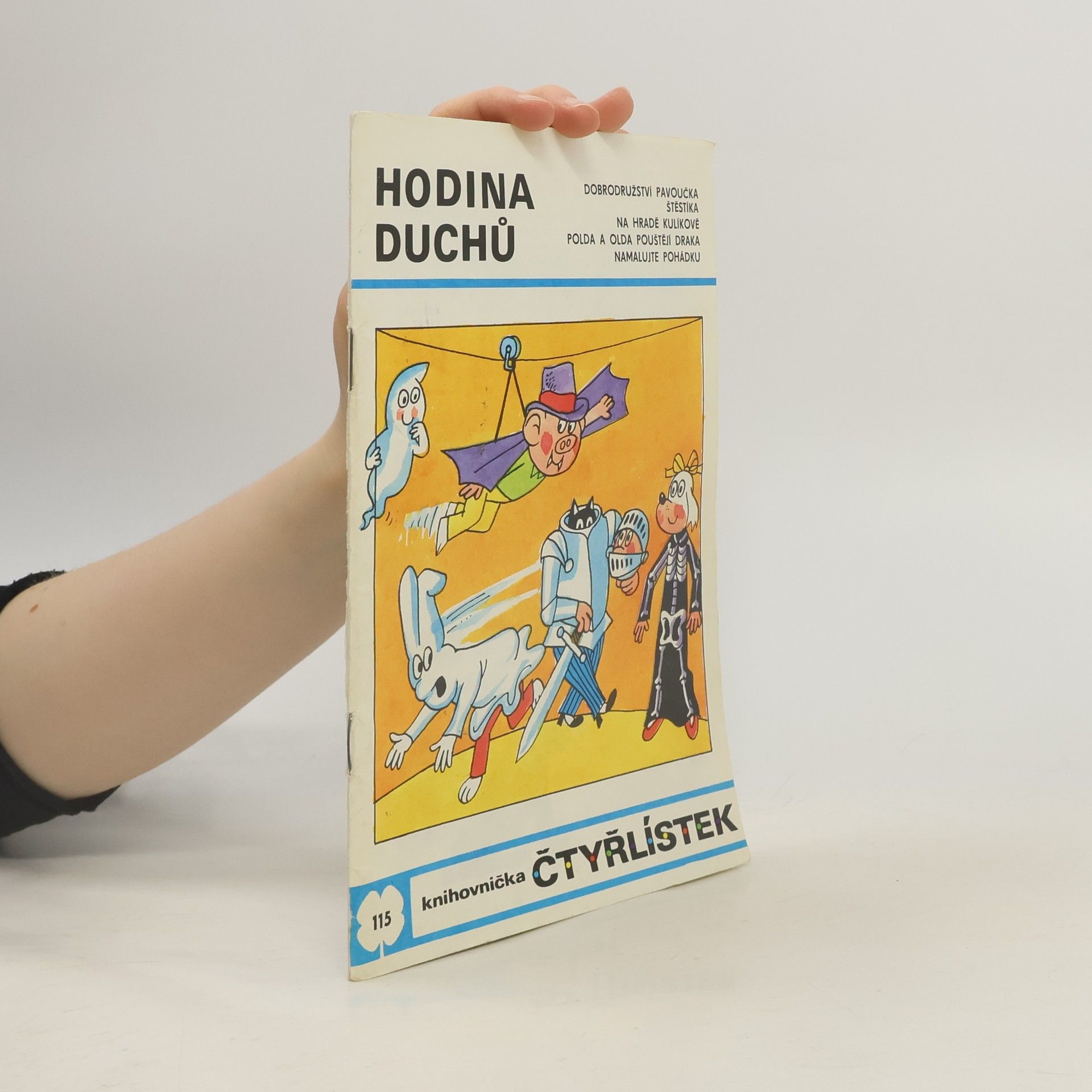 Jaroslav Němeček Čtyřlístek 115. Hodina duchů