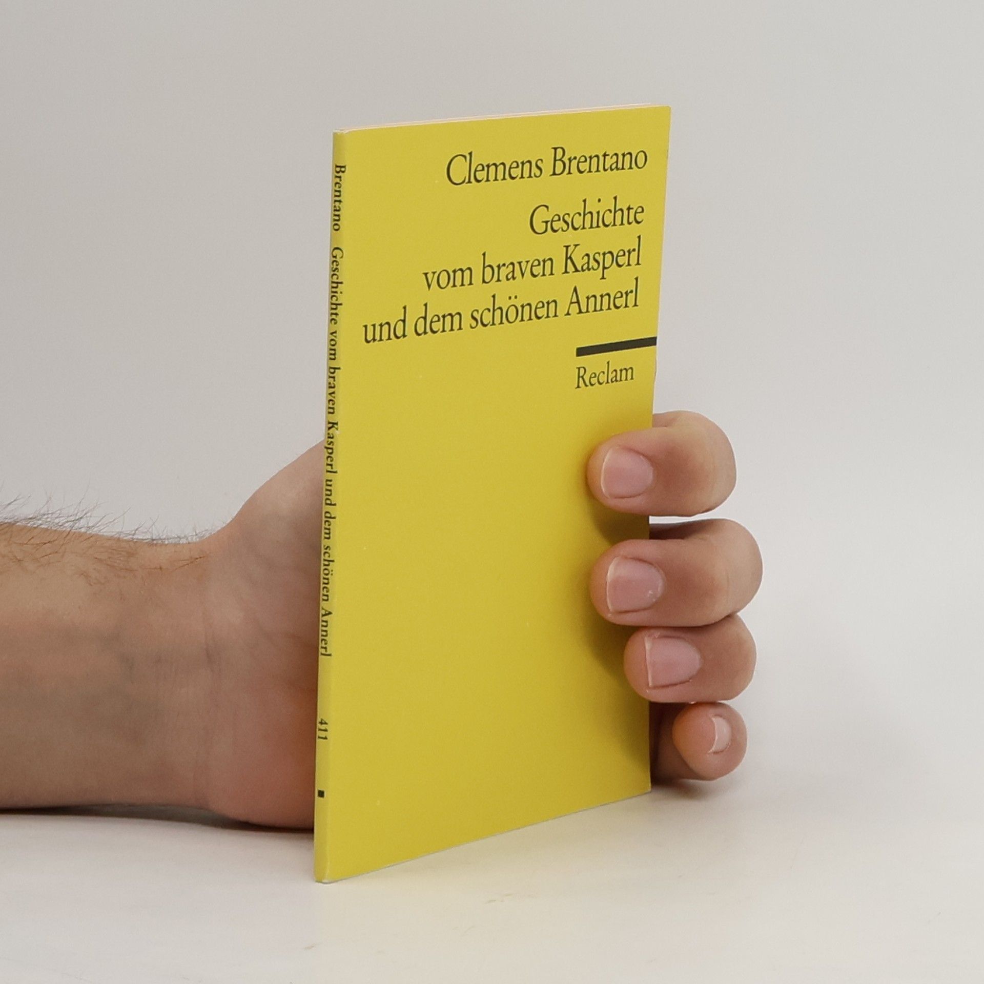 Clemens Brentano Geschichte vom braven Kasperl und dem schönen Annerl