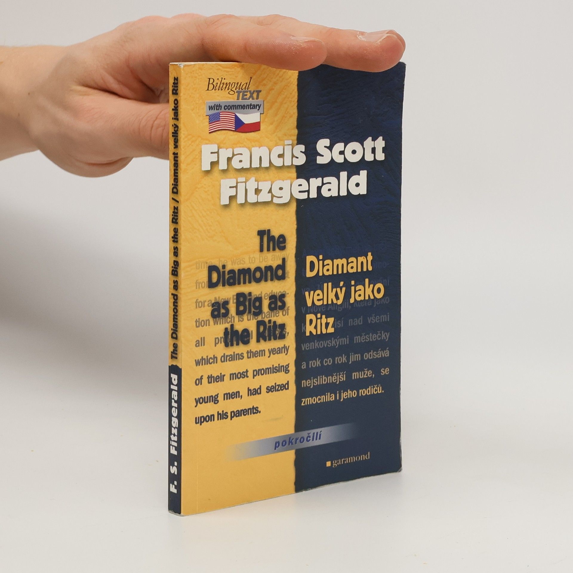 Francis Scott Fitzgerald Diamant velký jako Ritz = The Diamond as Big as the Ritz